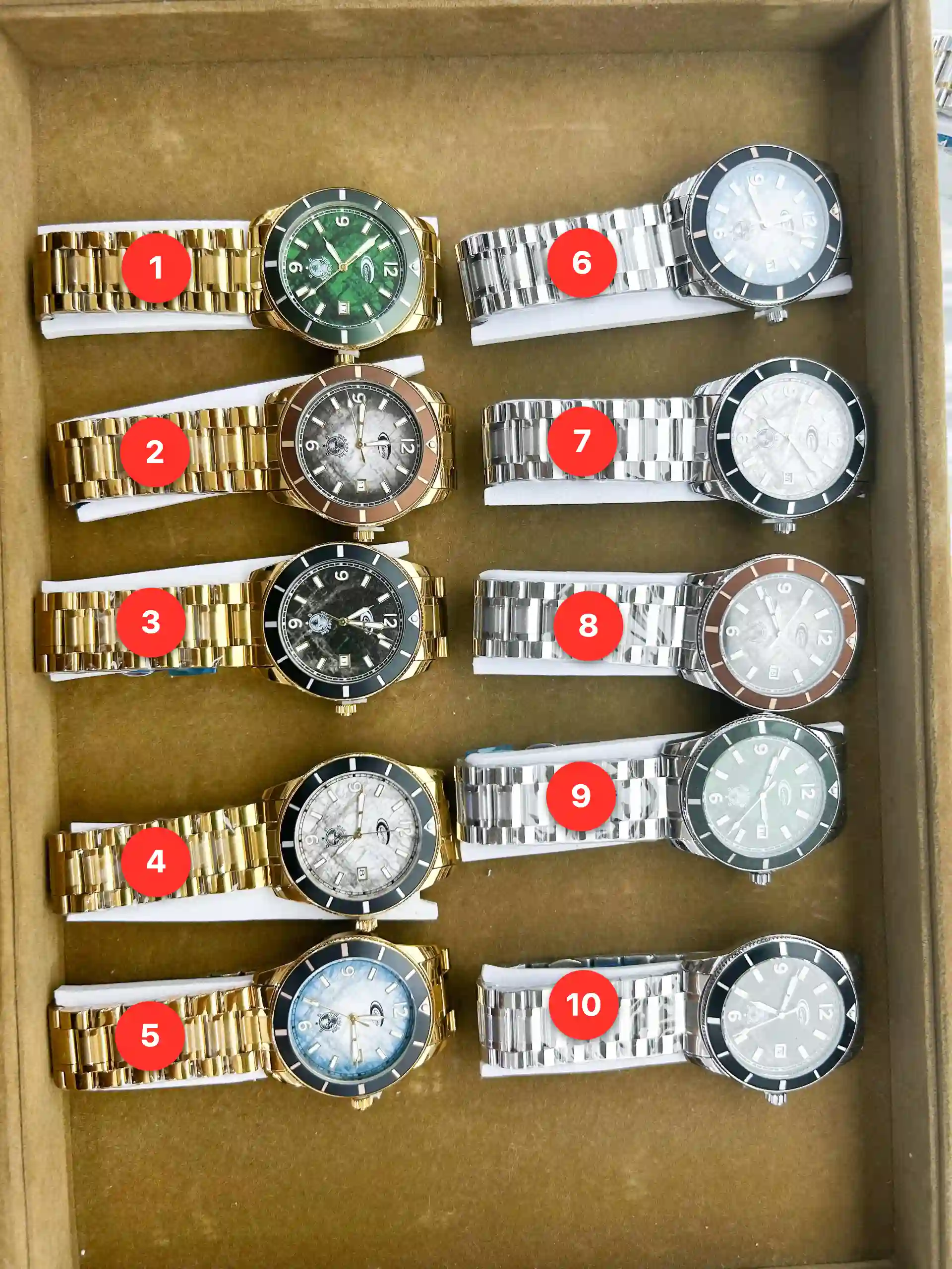 Men's stainless steel quartz watches available for wholesale model 1