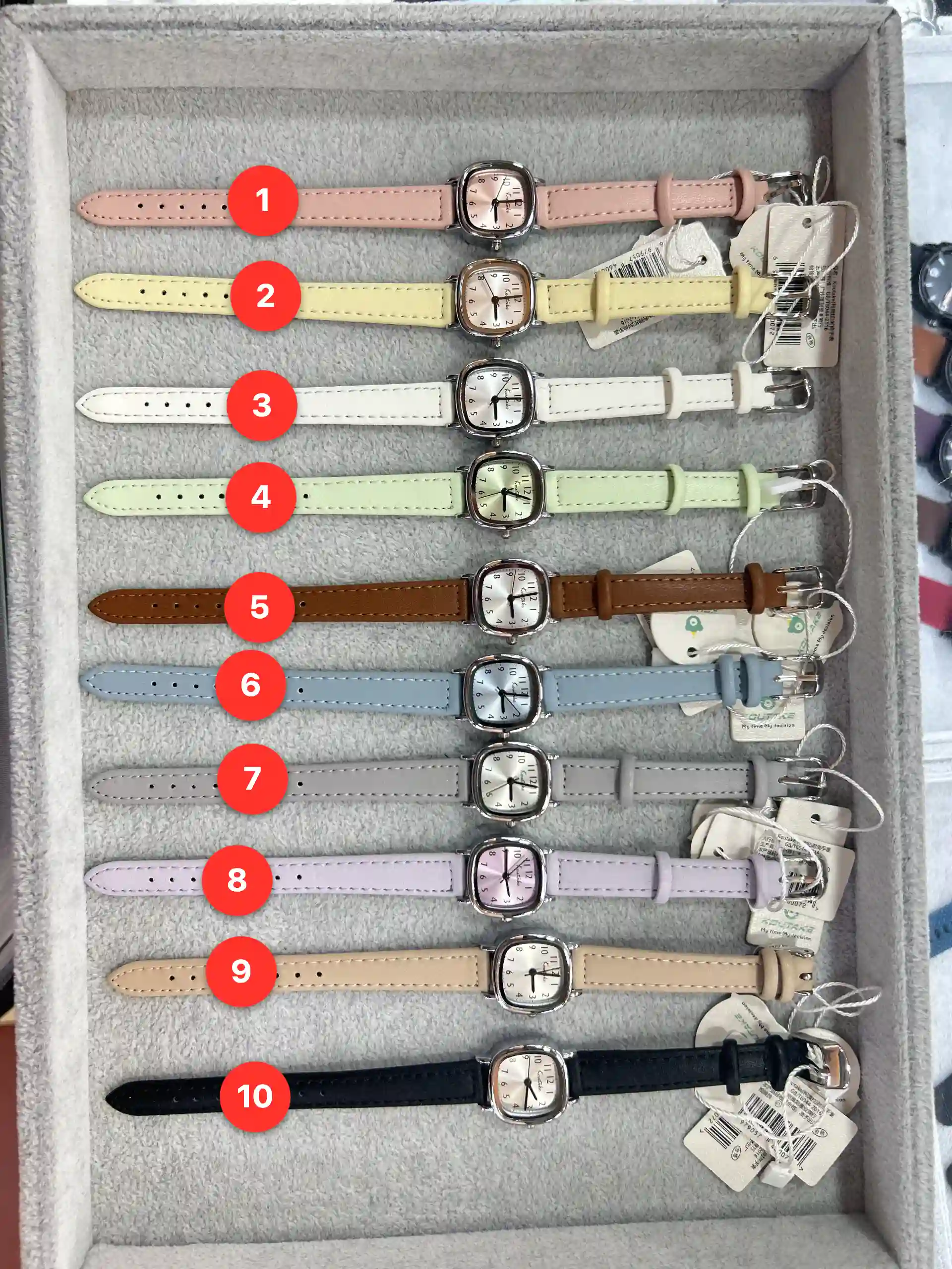 Women's leather quartz watches available for wholesale model 1