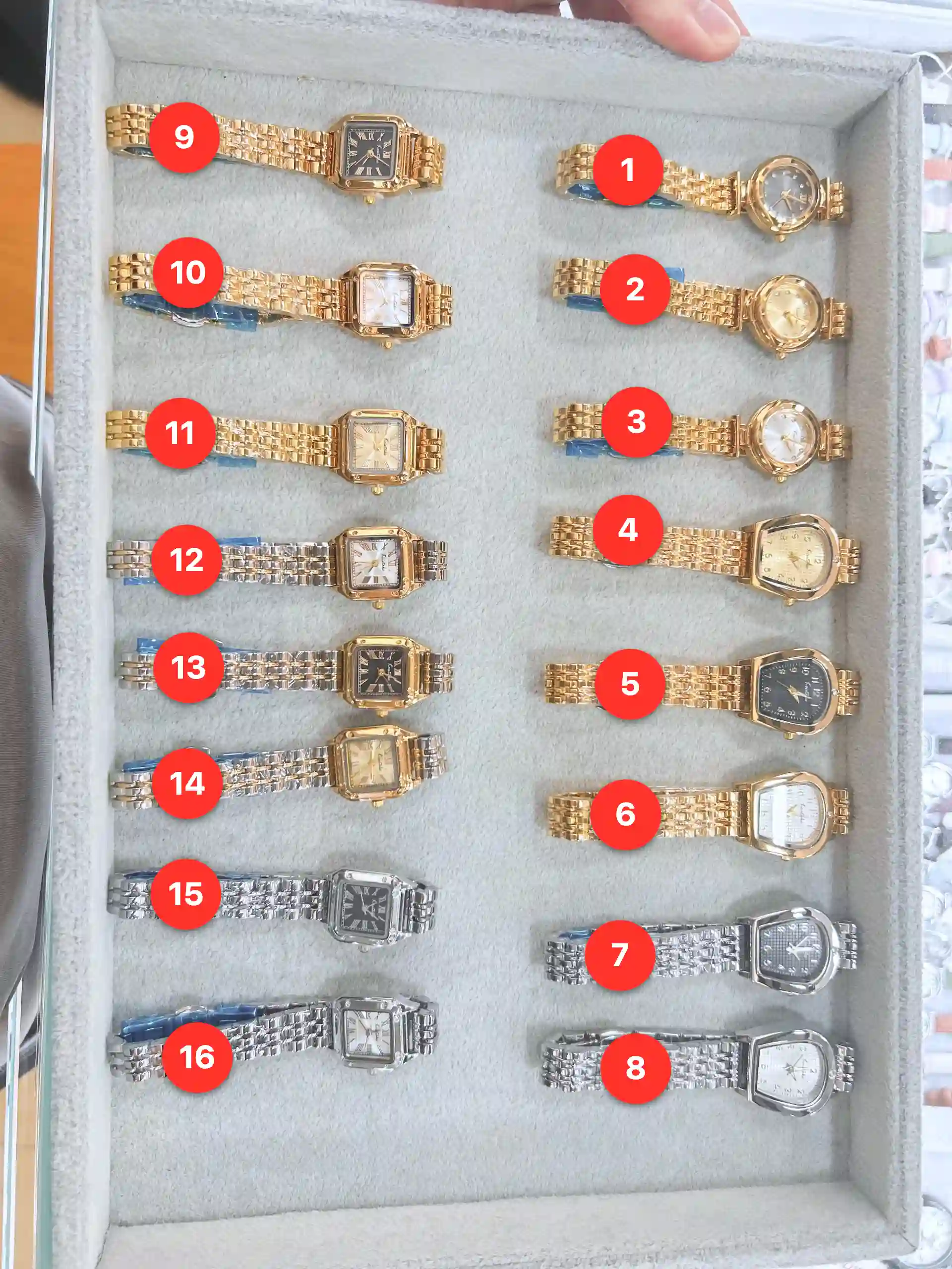 Women's stainless steel quartz watches available for wholesale model 1