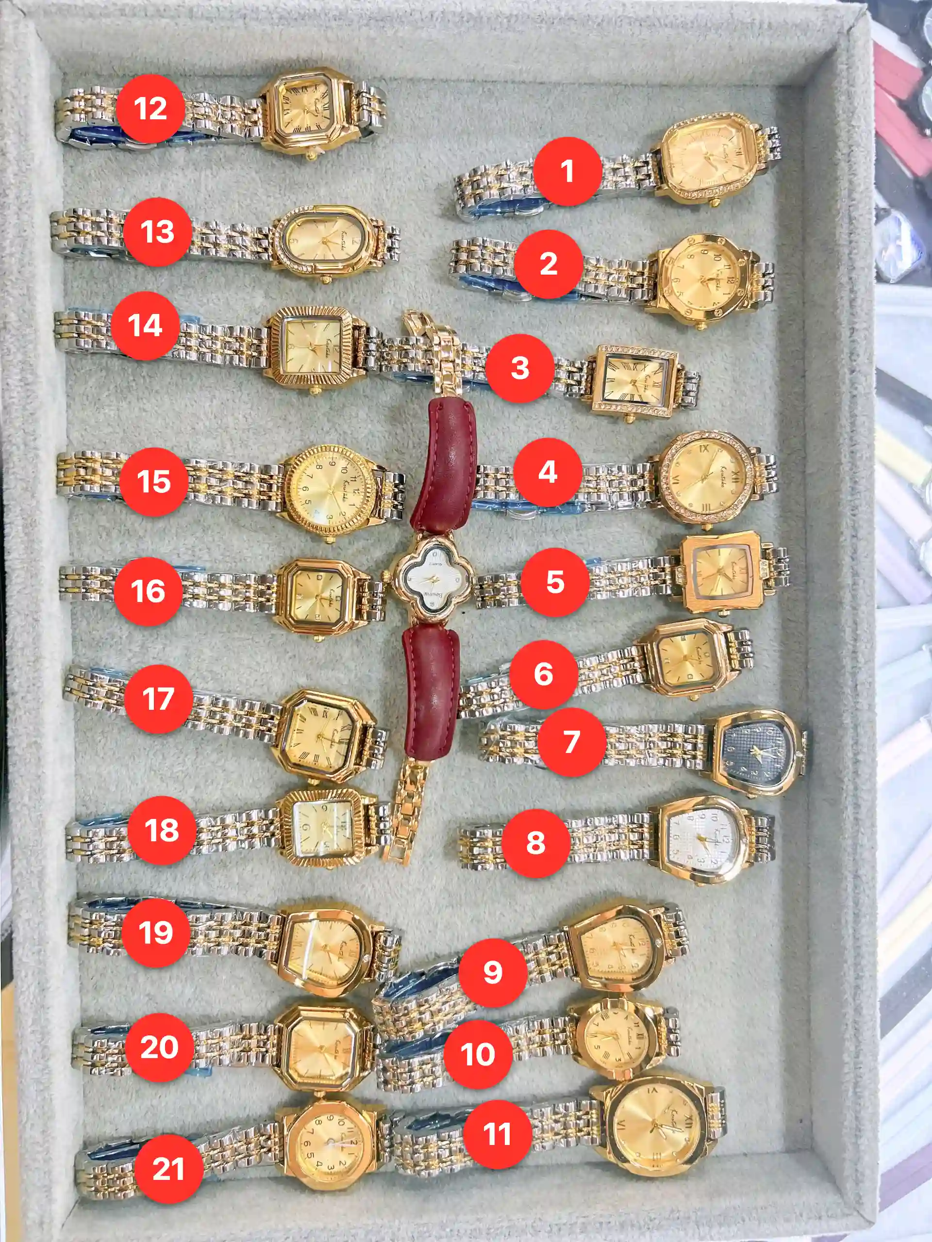 Women's stainless steel quartz watches available for wholesale model 1