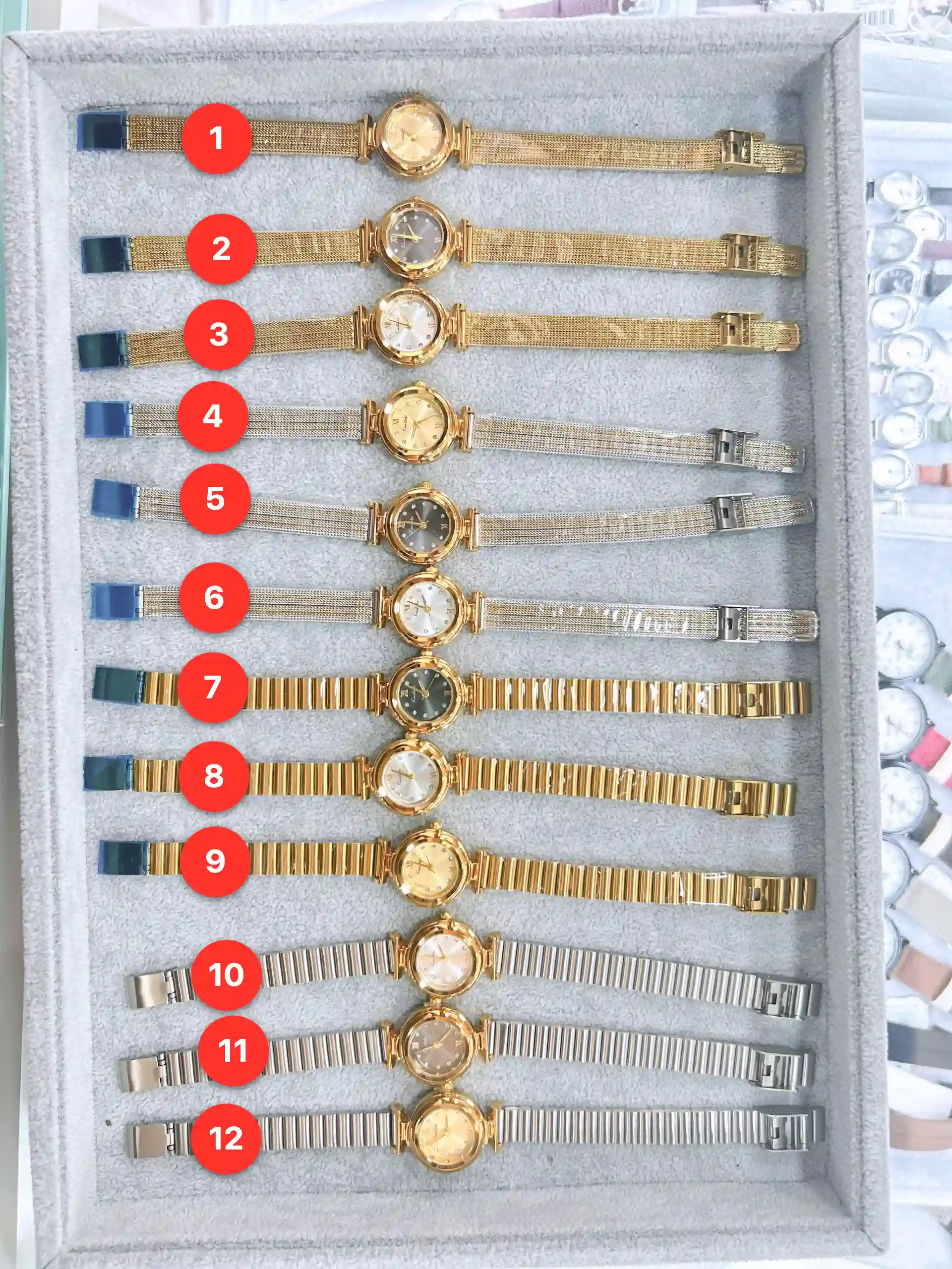Women's stainless steel quartz watches available for wholesale model 1