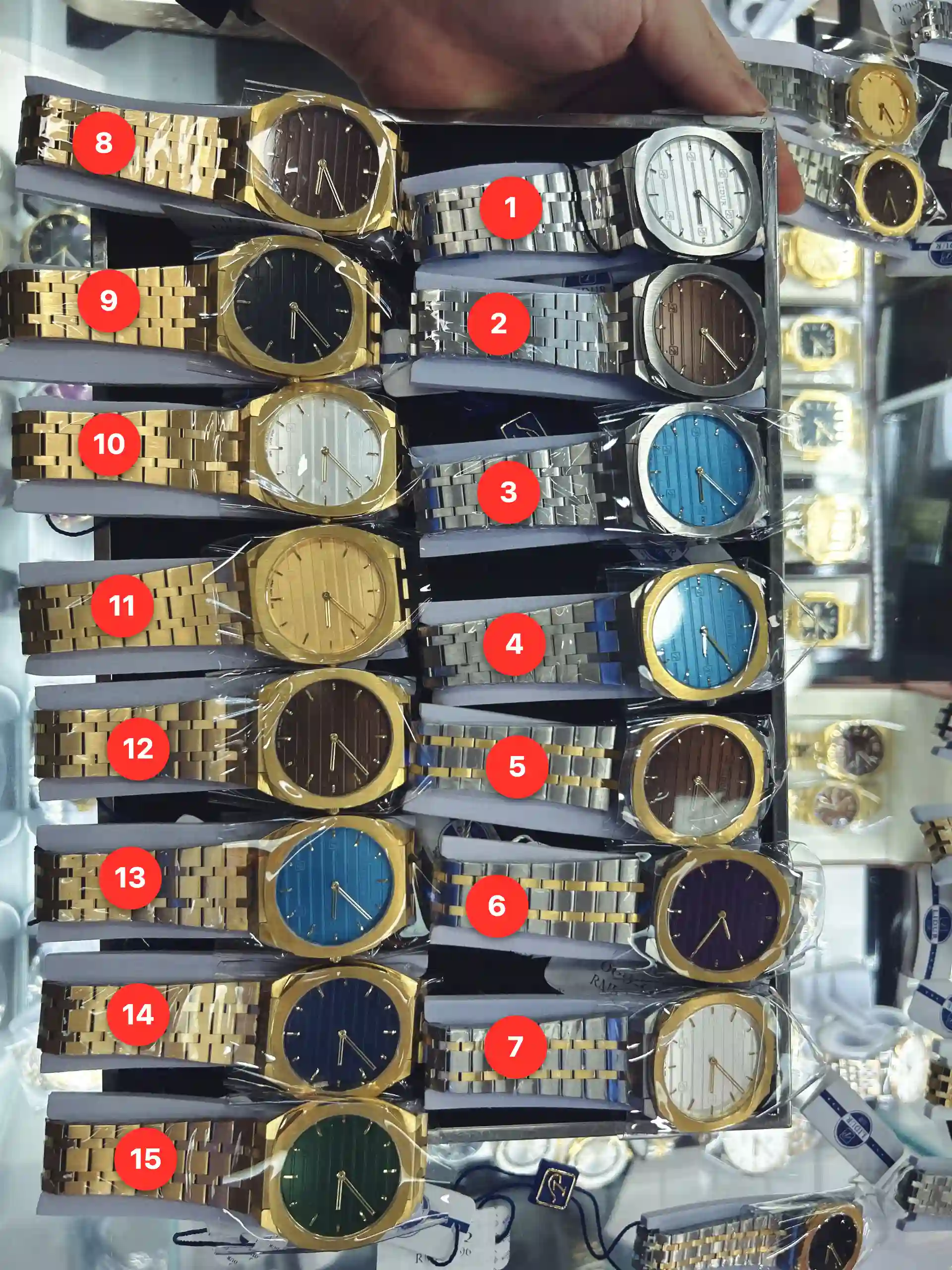 Men's 316L sapphire stainless steel quartz watches available for wholesale THIN-003 model 1