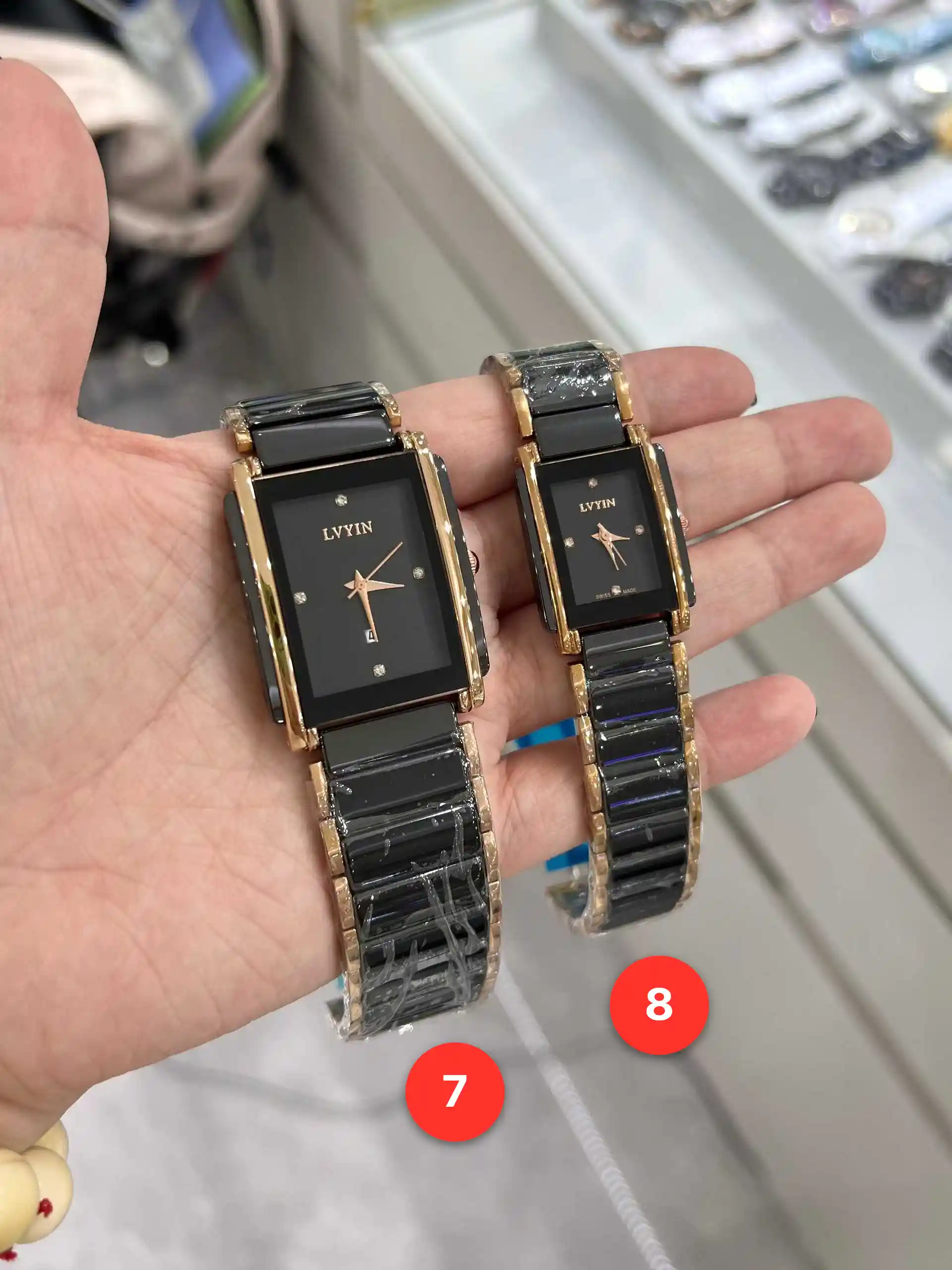 Men's ceramic quartz watches available for wholesale model 1