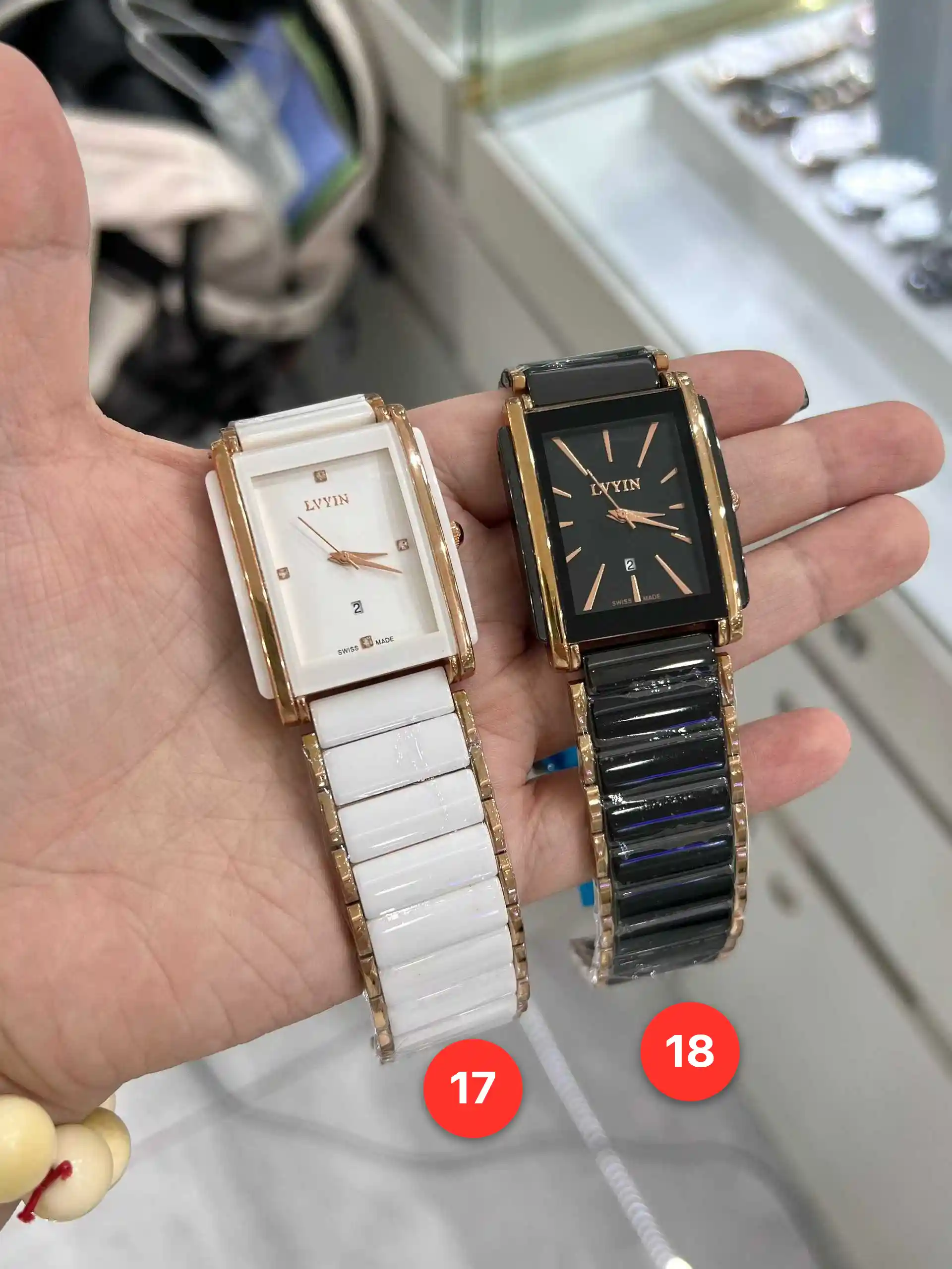 Men's ceramic quartz watches available for wholesale model 1