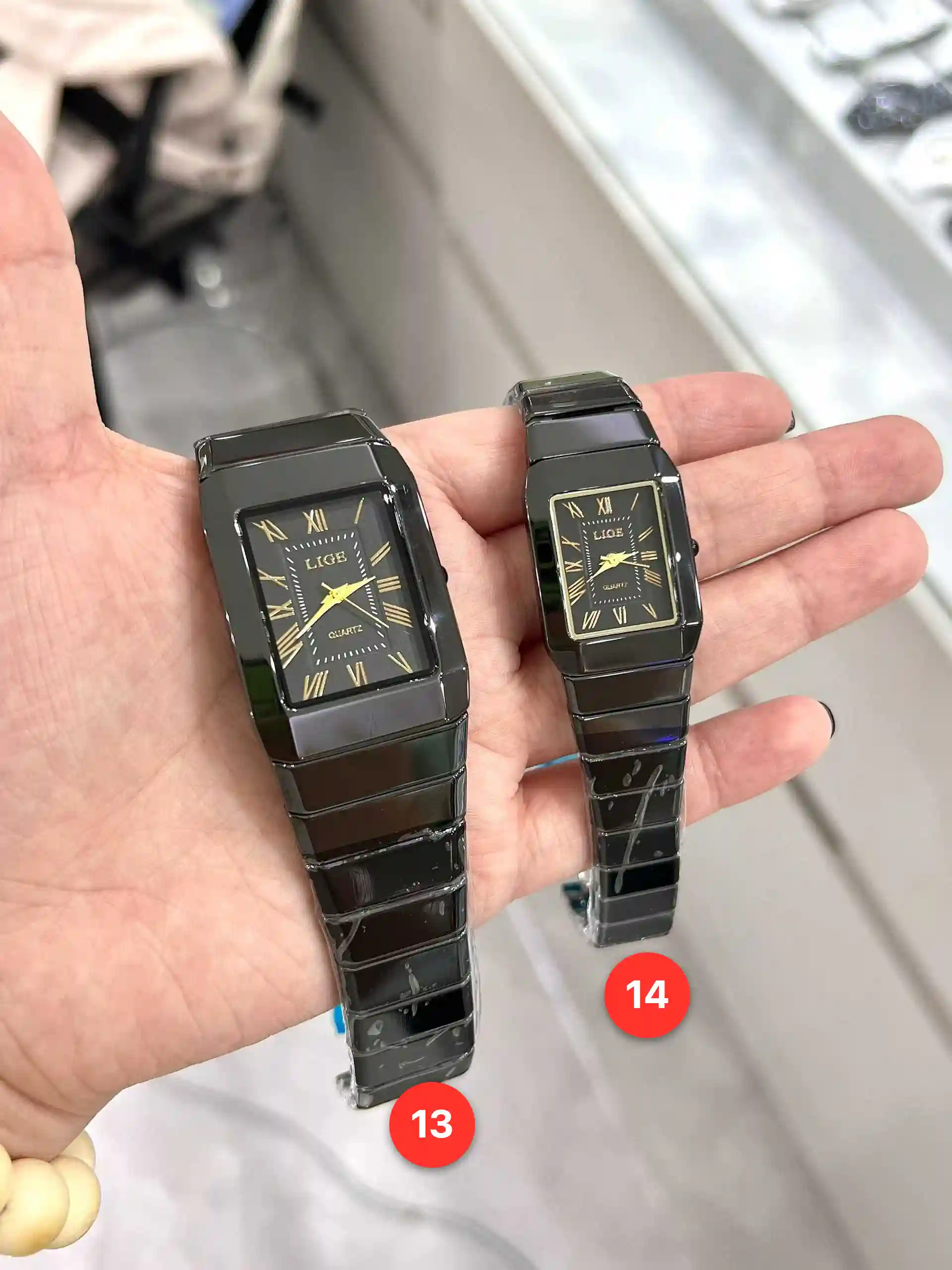 Men's ceramic quartz watches available for wholesale model 1