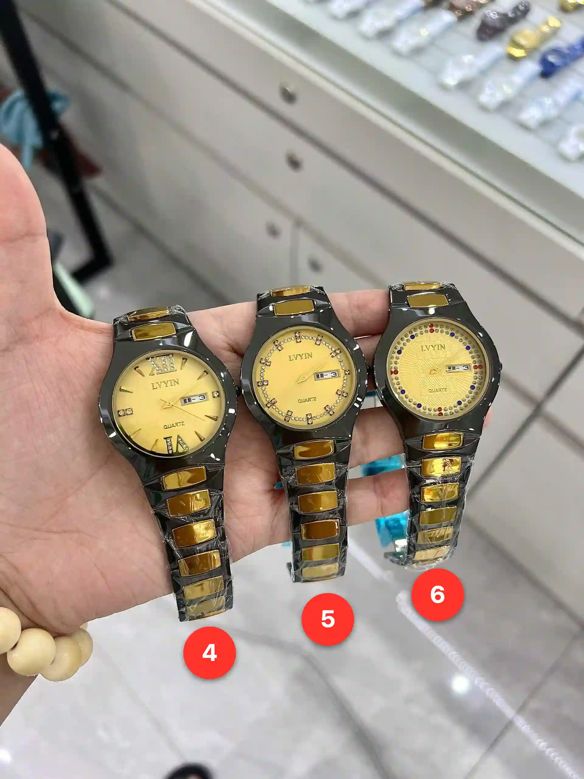 Men's ceramic quartz watches available for wholesale model 1