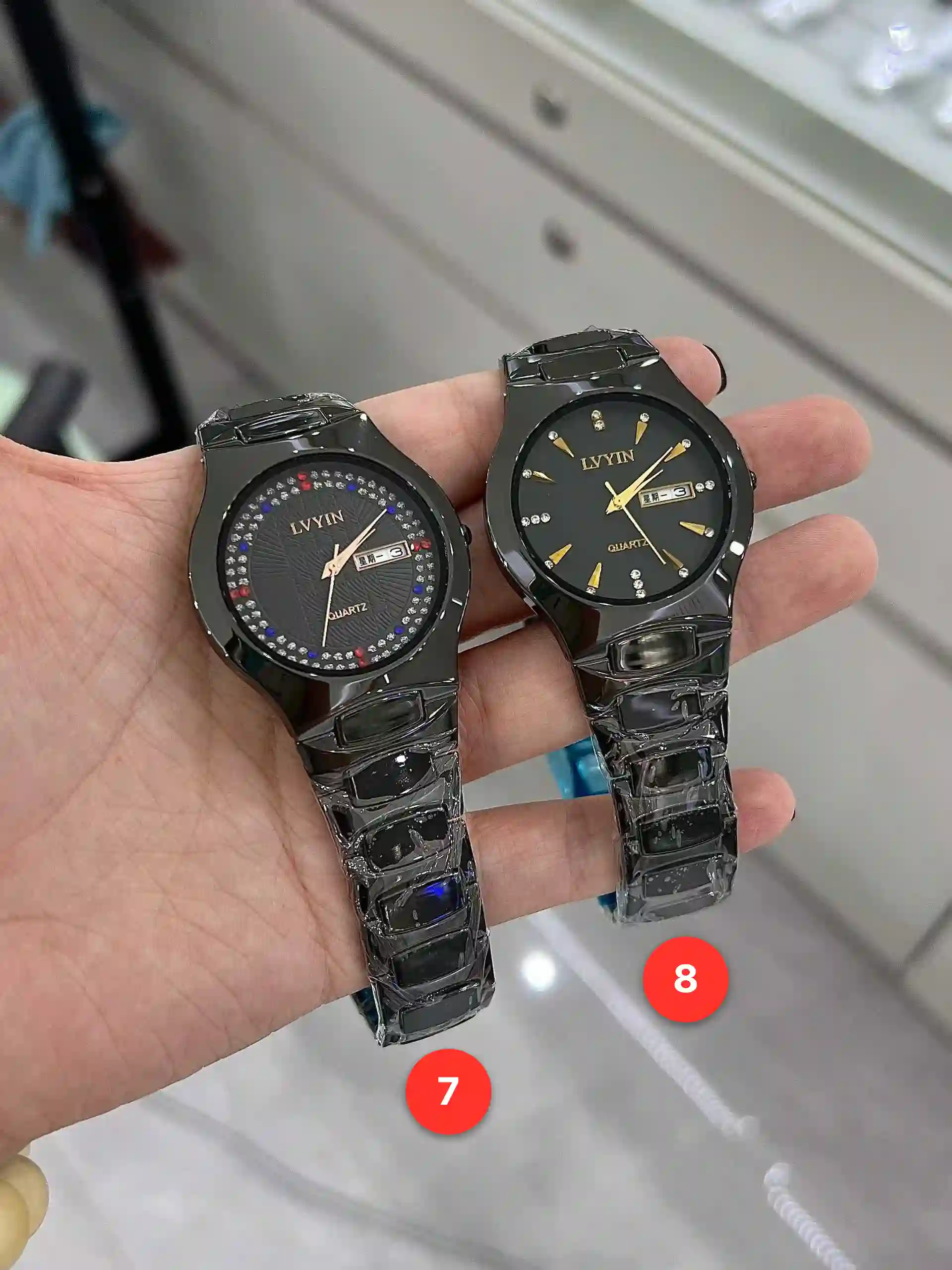 Men's ceramic quartz watches available for wholesale model 1