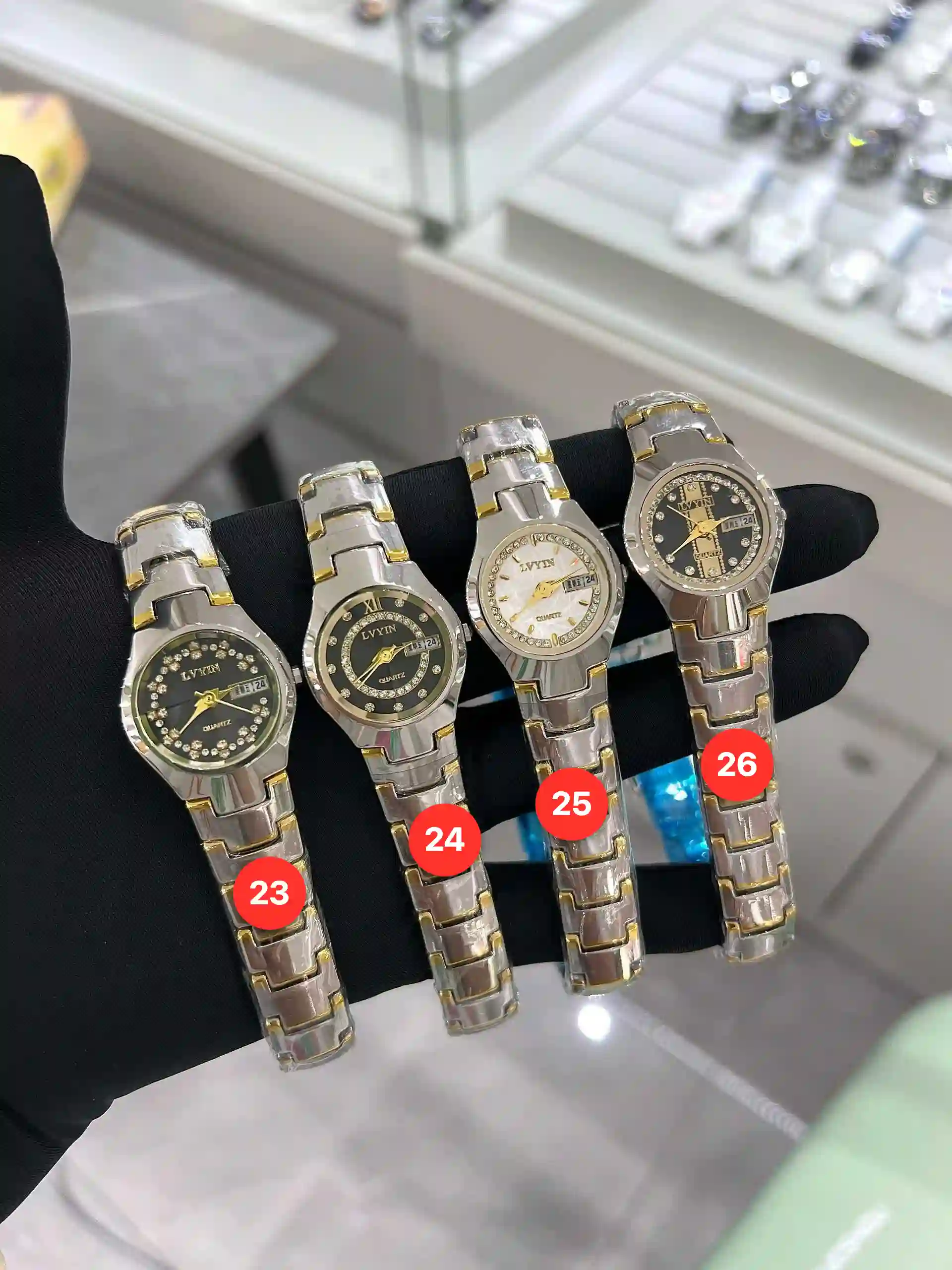 Women's ceramic quartz watches available for wholesale model 1