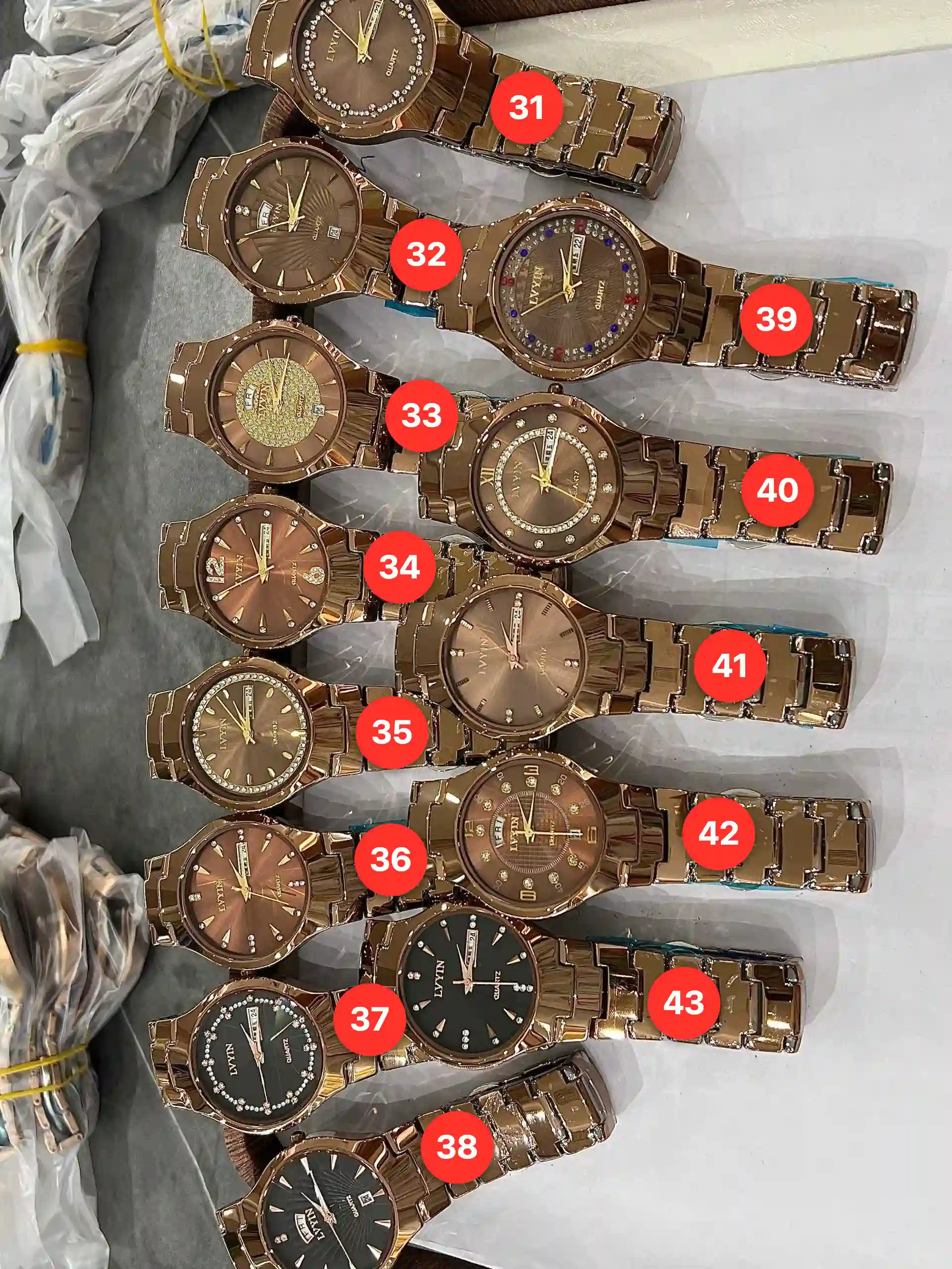 Women's ceramic quartz watches available for wholesale model 1