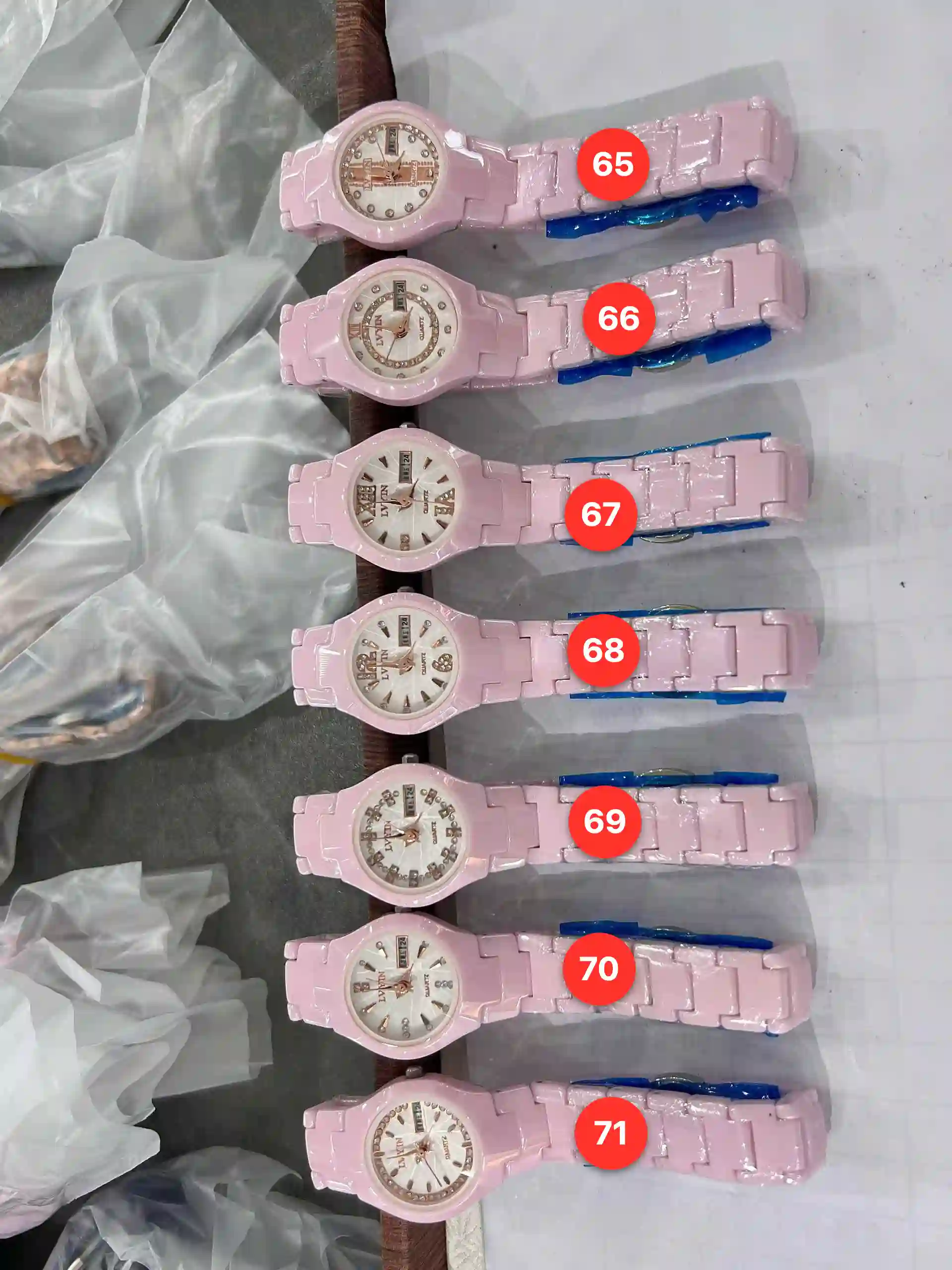 Women's ceramic quartz watches available for wholesale model 1
