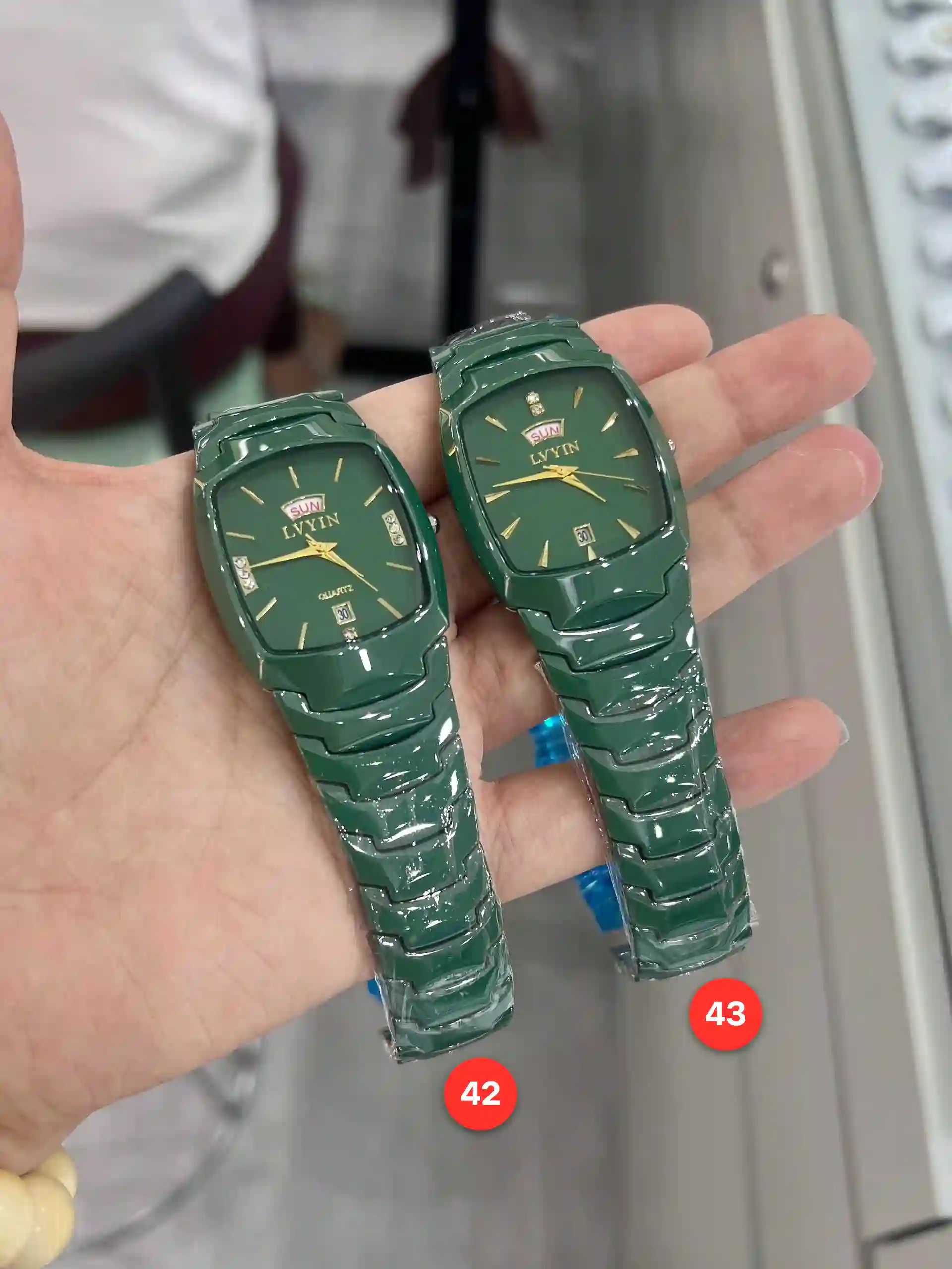 Couple ceramic quartz watches available for wholesale model 1