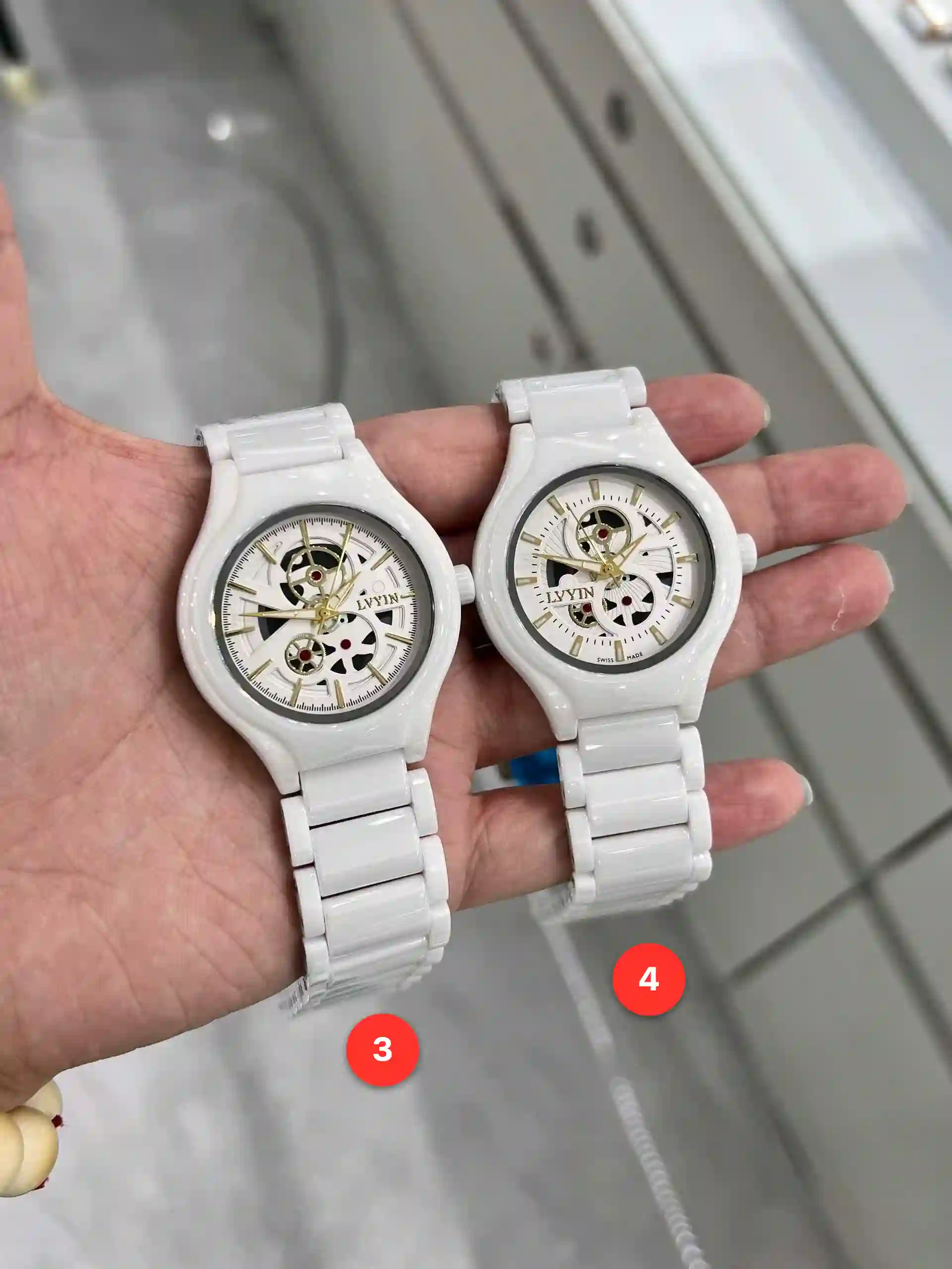 Men's ceramic quartz watches available for wholesale model 1