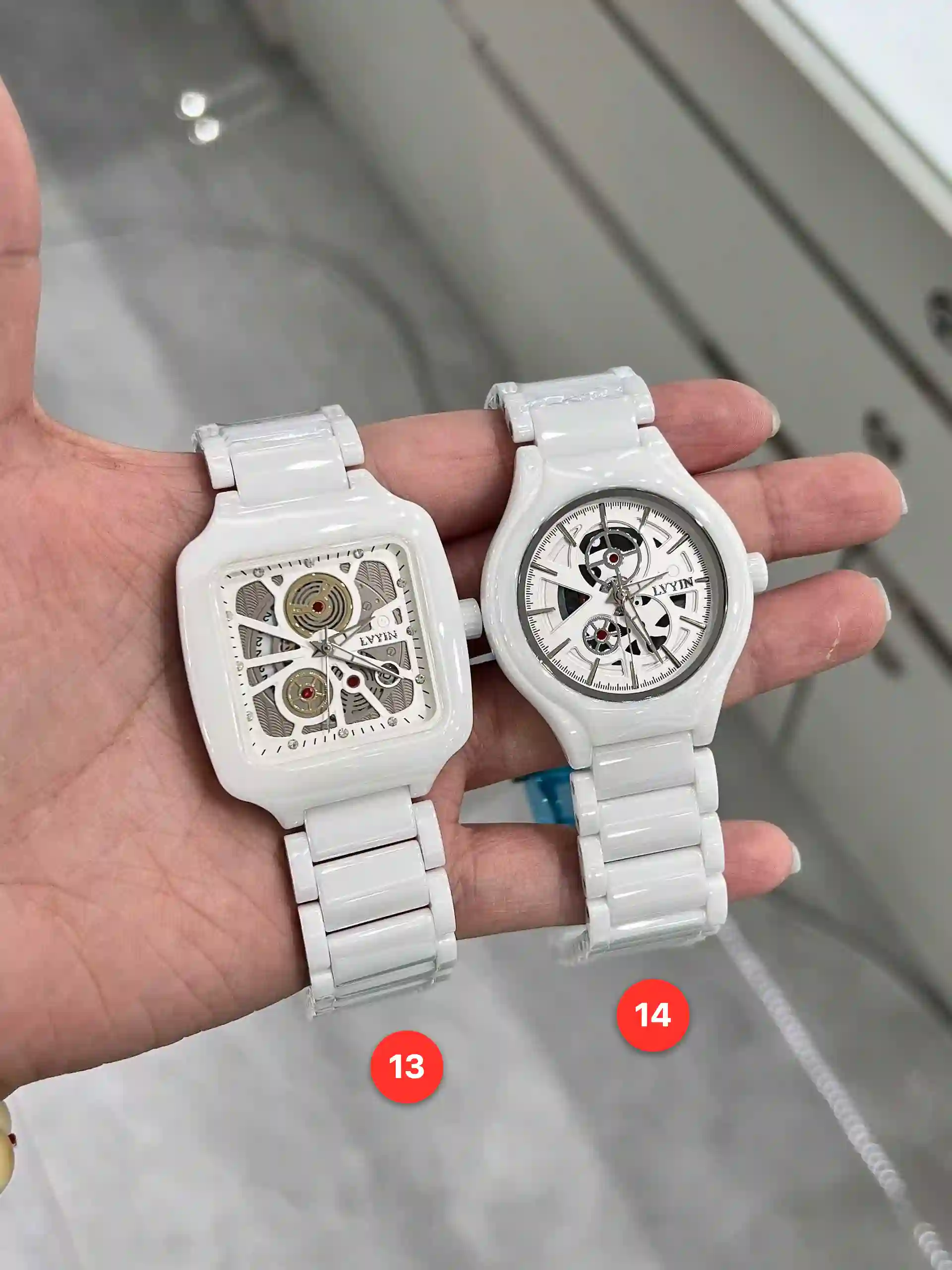 Men's ceramic quartz watches available for wholesale model 1