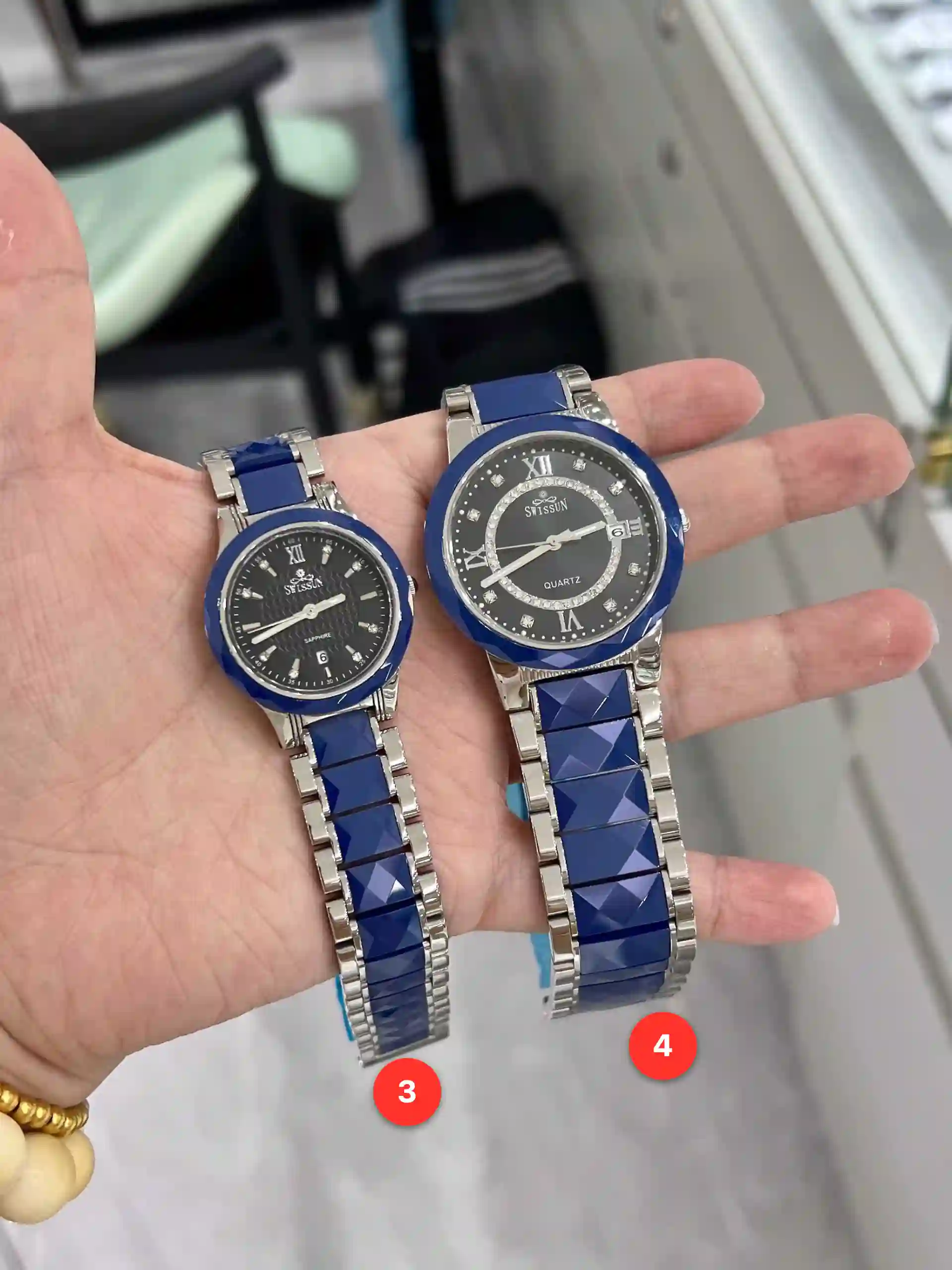 Men's ceramic quartz watches available for wholesale model 1