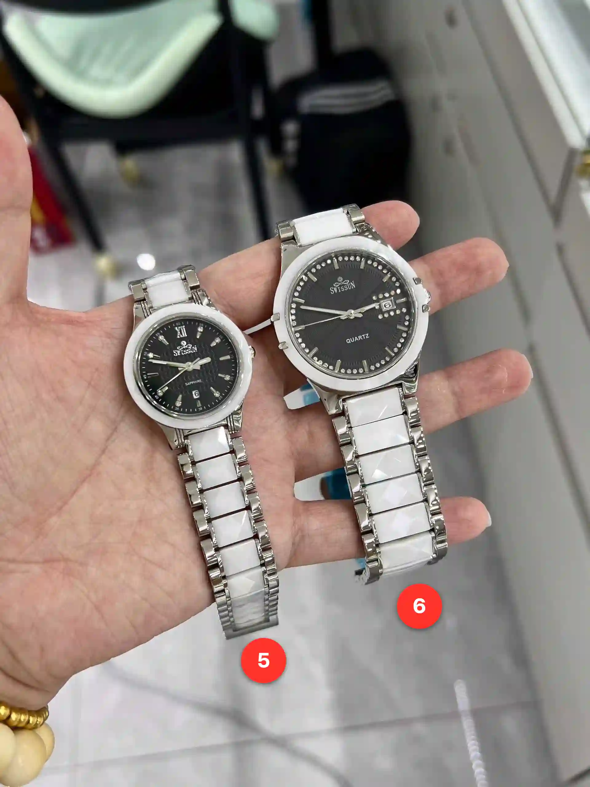 Men's ceramic quartz watches available for wholesale model 1