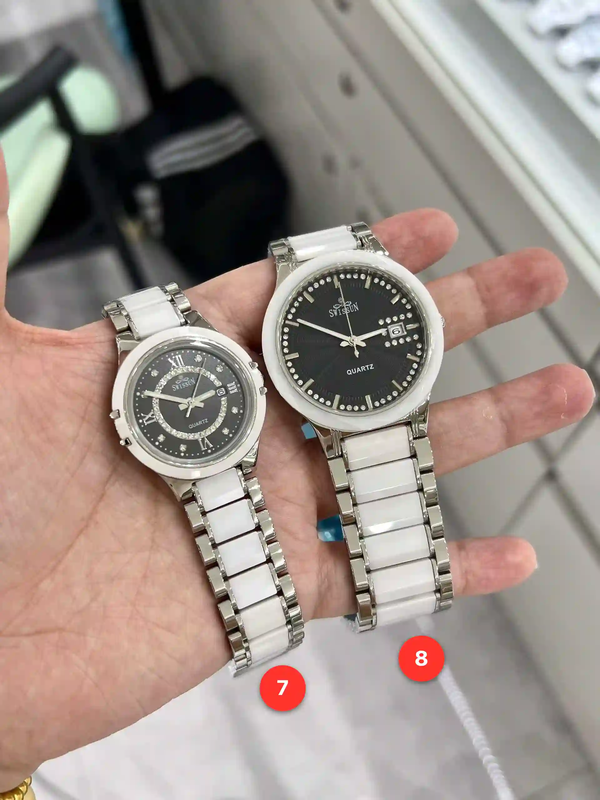 Men's ceramic quartz watches available for wholesale model 1