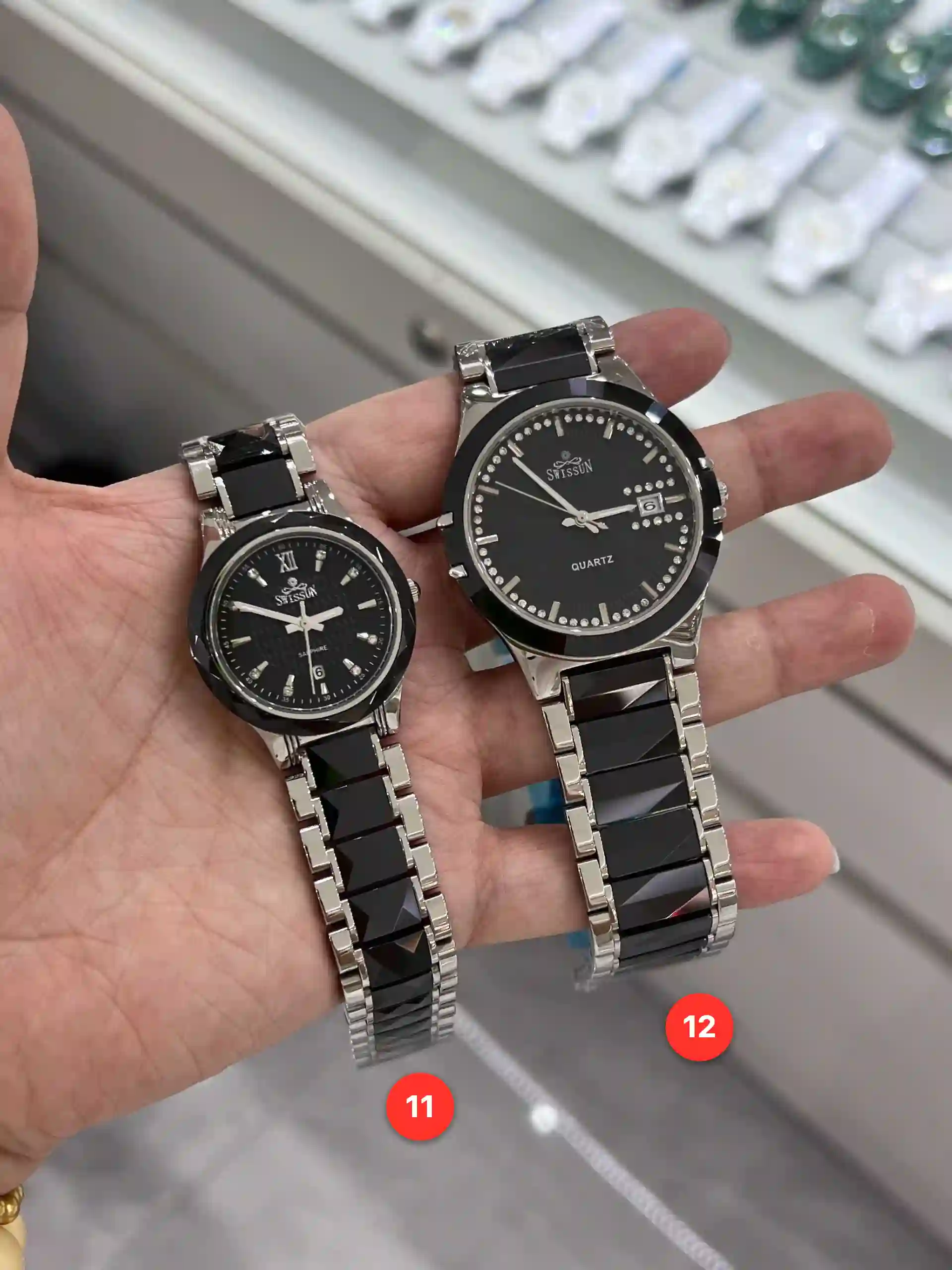 Men's ceramic quartz watches available for wholesale model 1