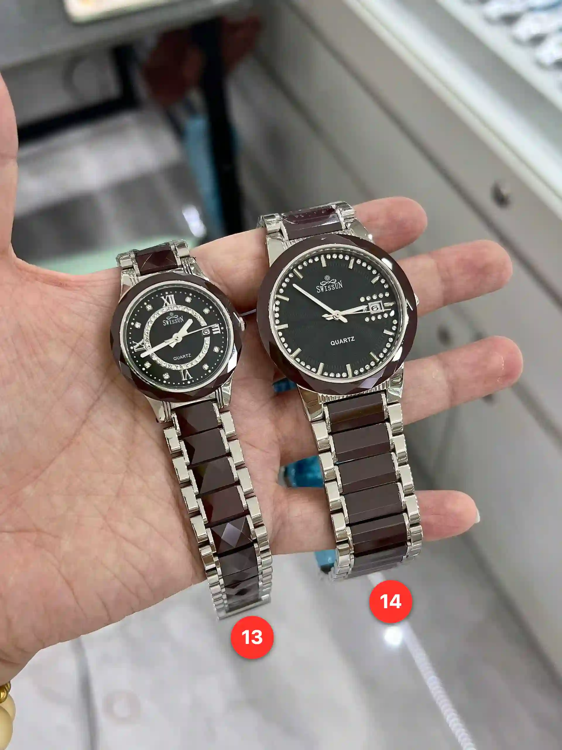 Men's ceramic quartz watches available for wholesale model 1