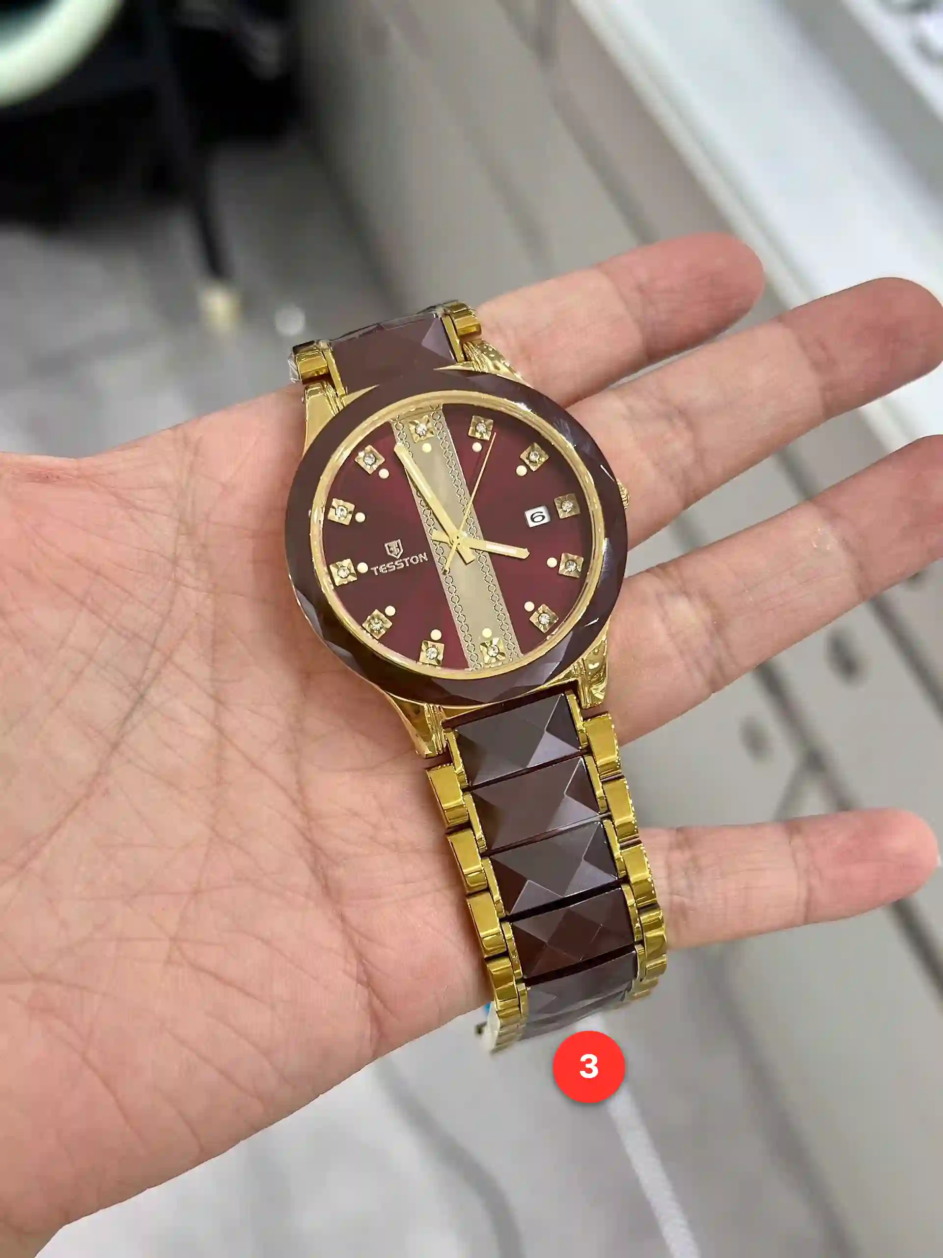 Men's ceramic quartz watches available for wholesale model 1