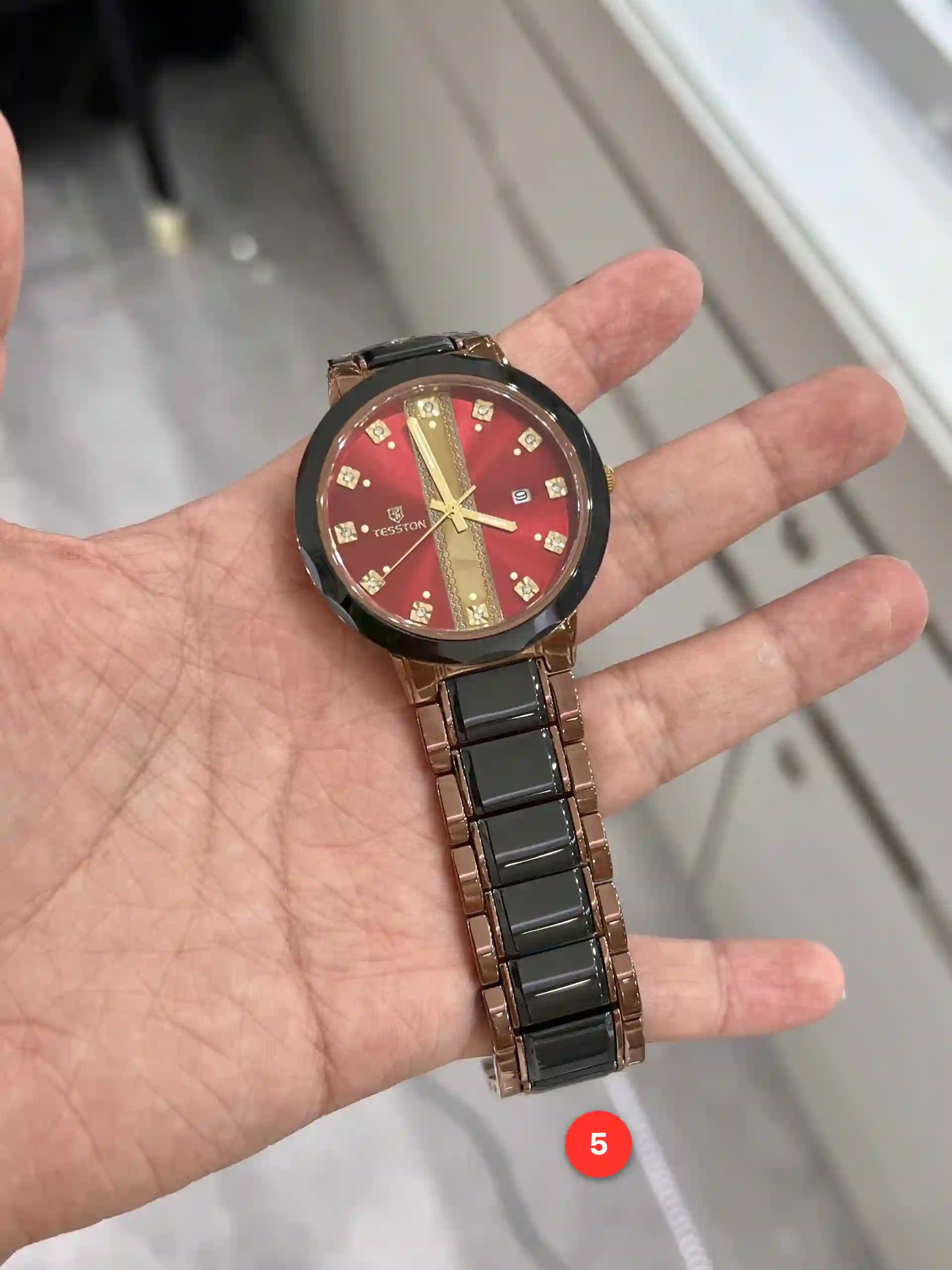 Men's ceramic quartz watches available for wholesale model 1