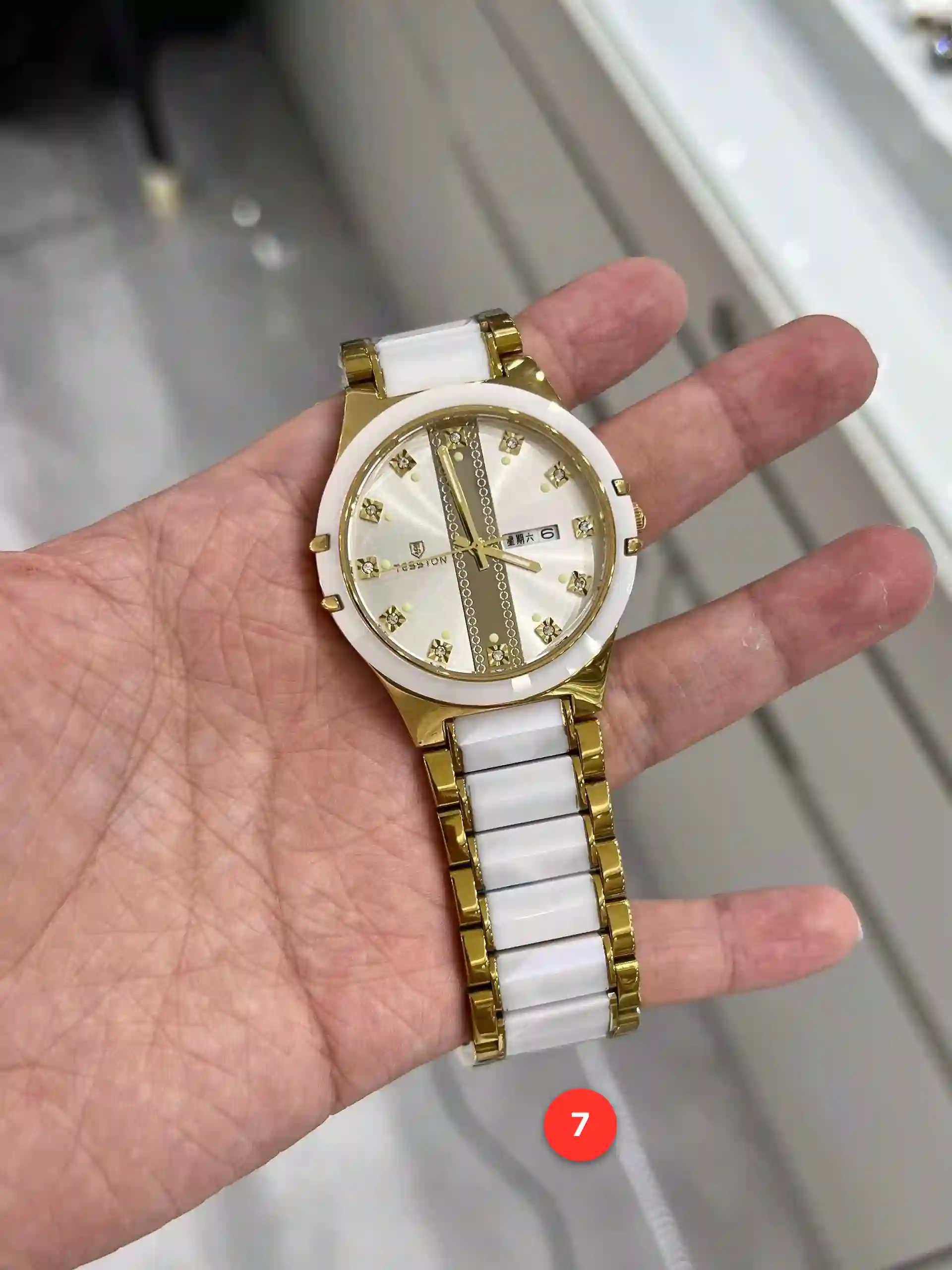 Men's ceramic quartz watches available for wholesale model 1