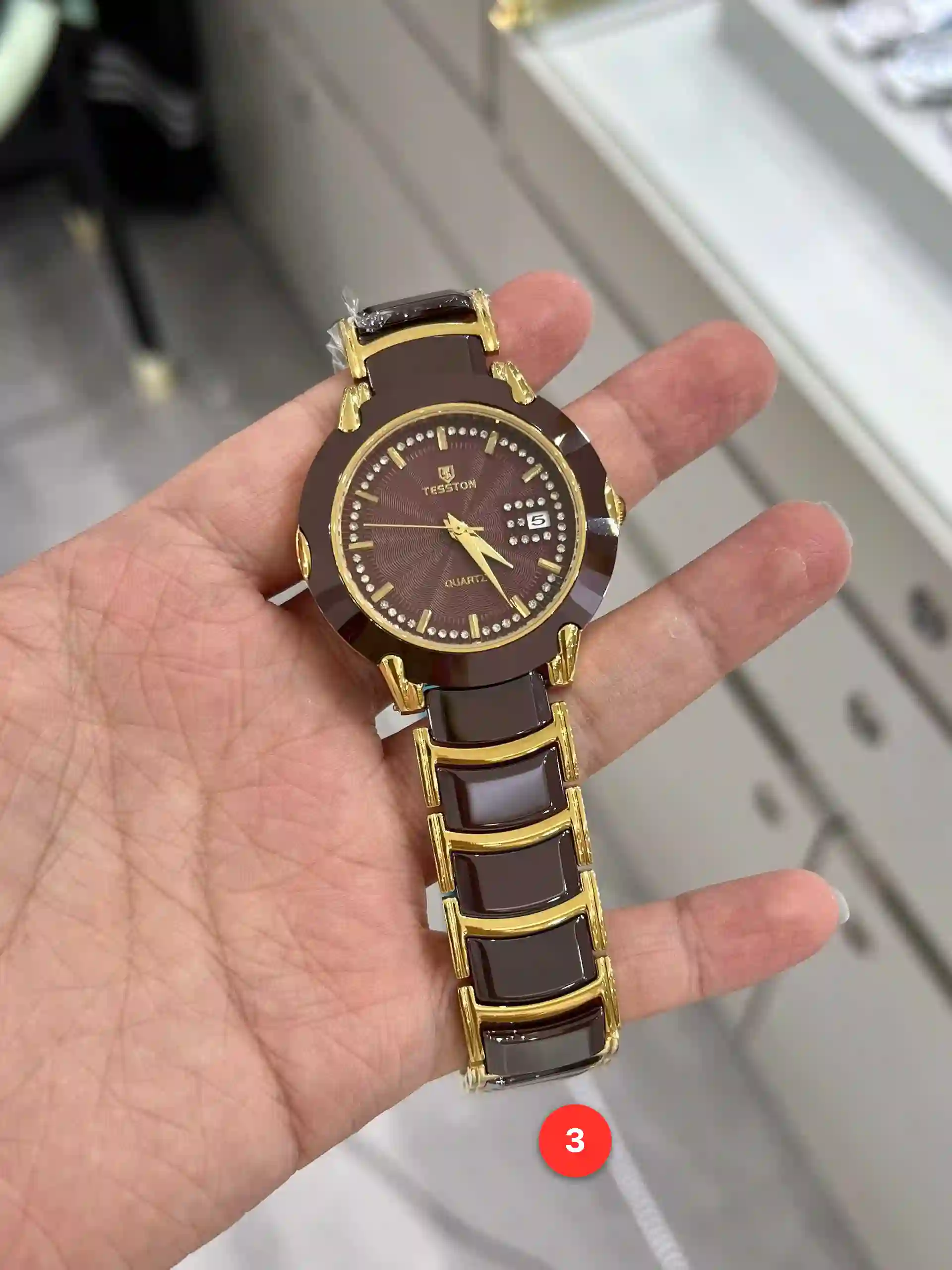 Men's ceramic quartz watches available for wholesale model 1