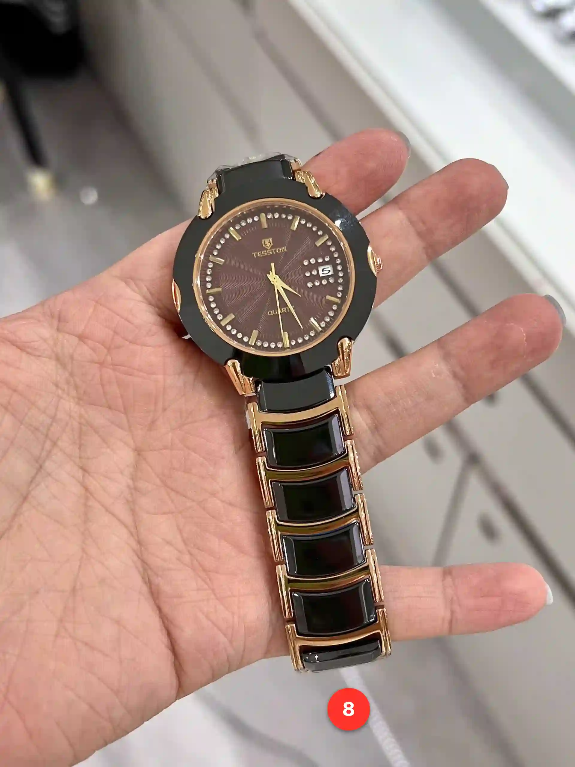 Men's ceramic quartz watches available for wholesale model 1