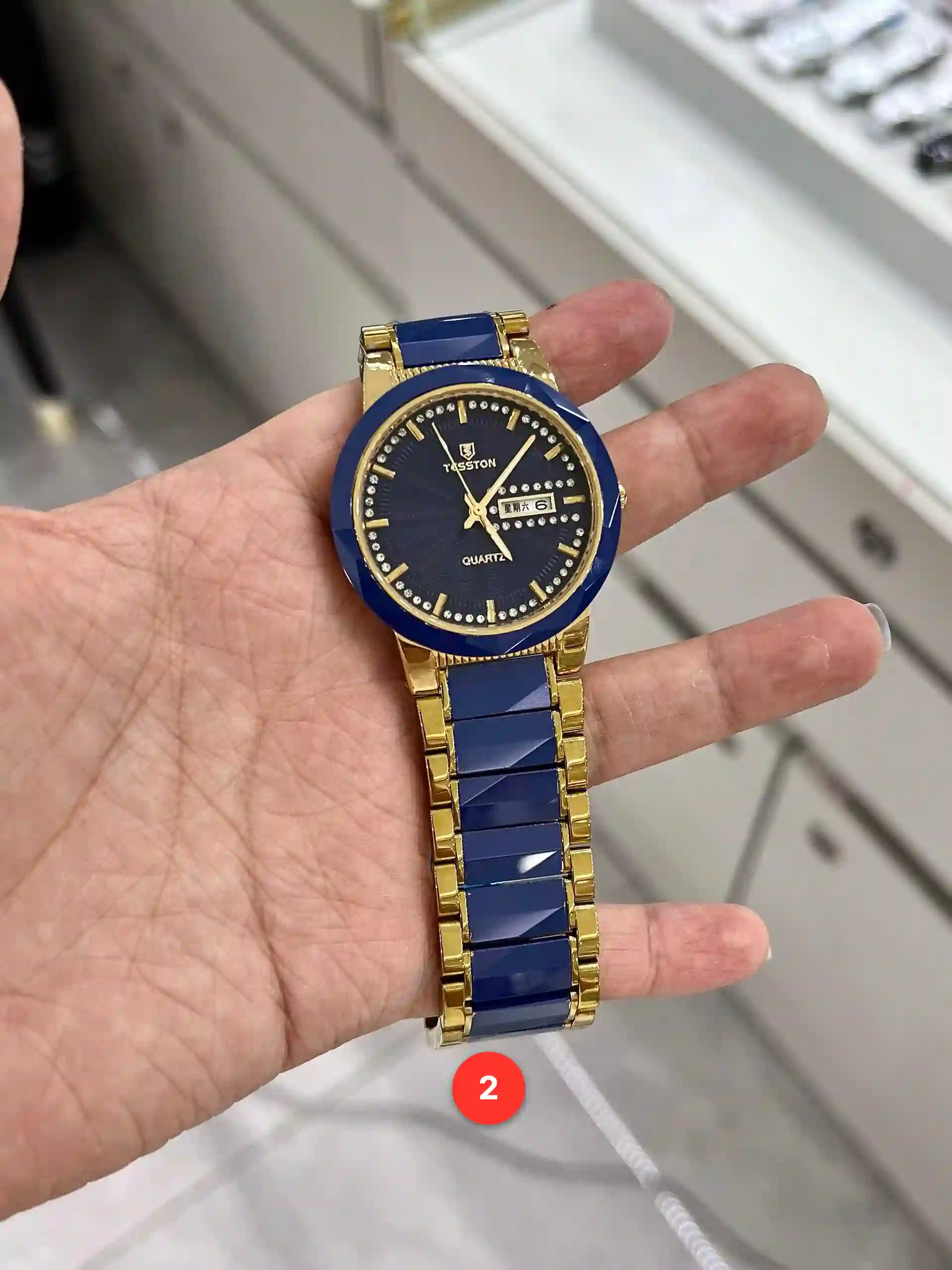 Men's ceramic quartz watches available for wholesale model 1