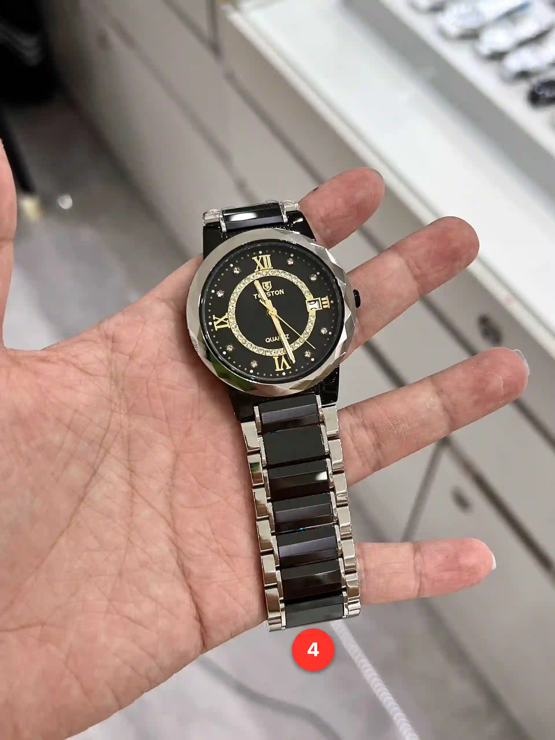 Men's ceramic quartz watches available for wholesale model 1