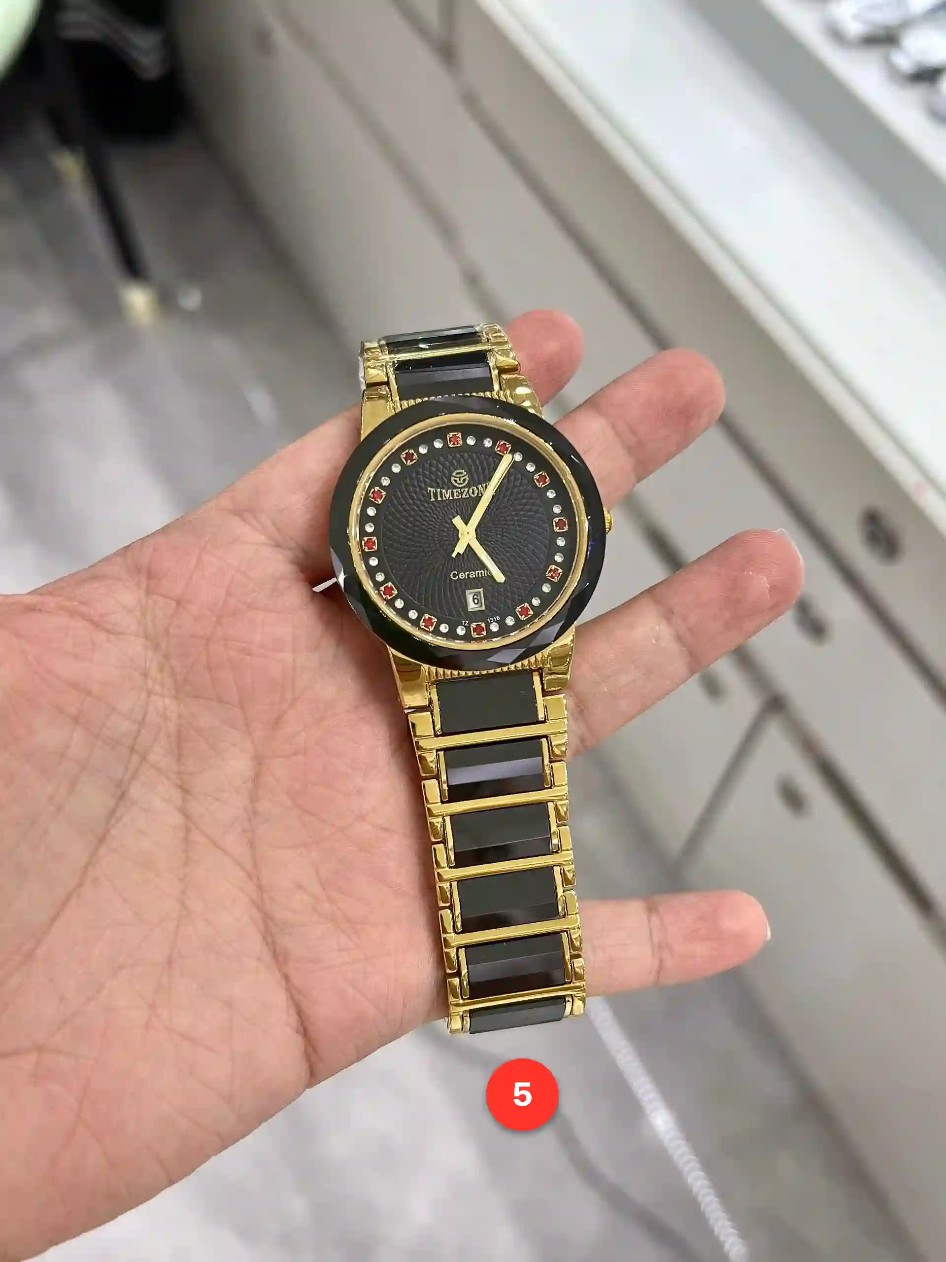 Men's ceramic quartz watches available for wholesale model 1