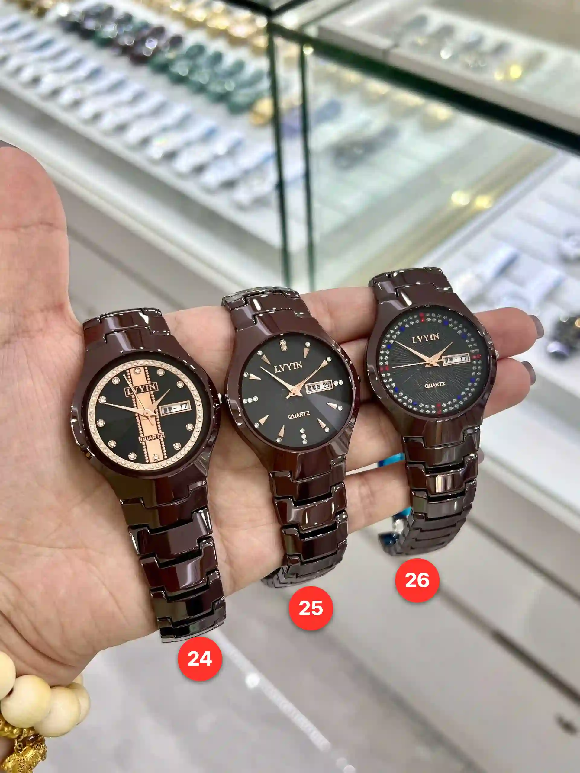 Men's ceramic quartz watches available for wholesale model 1