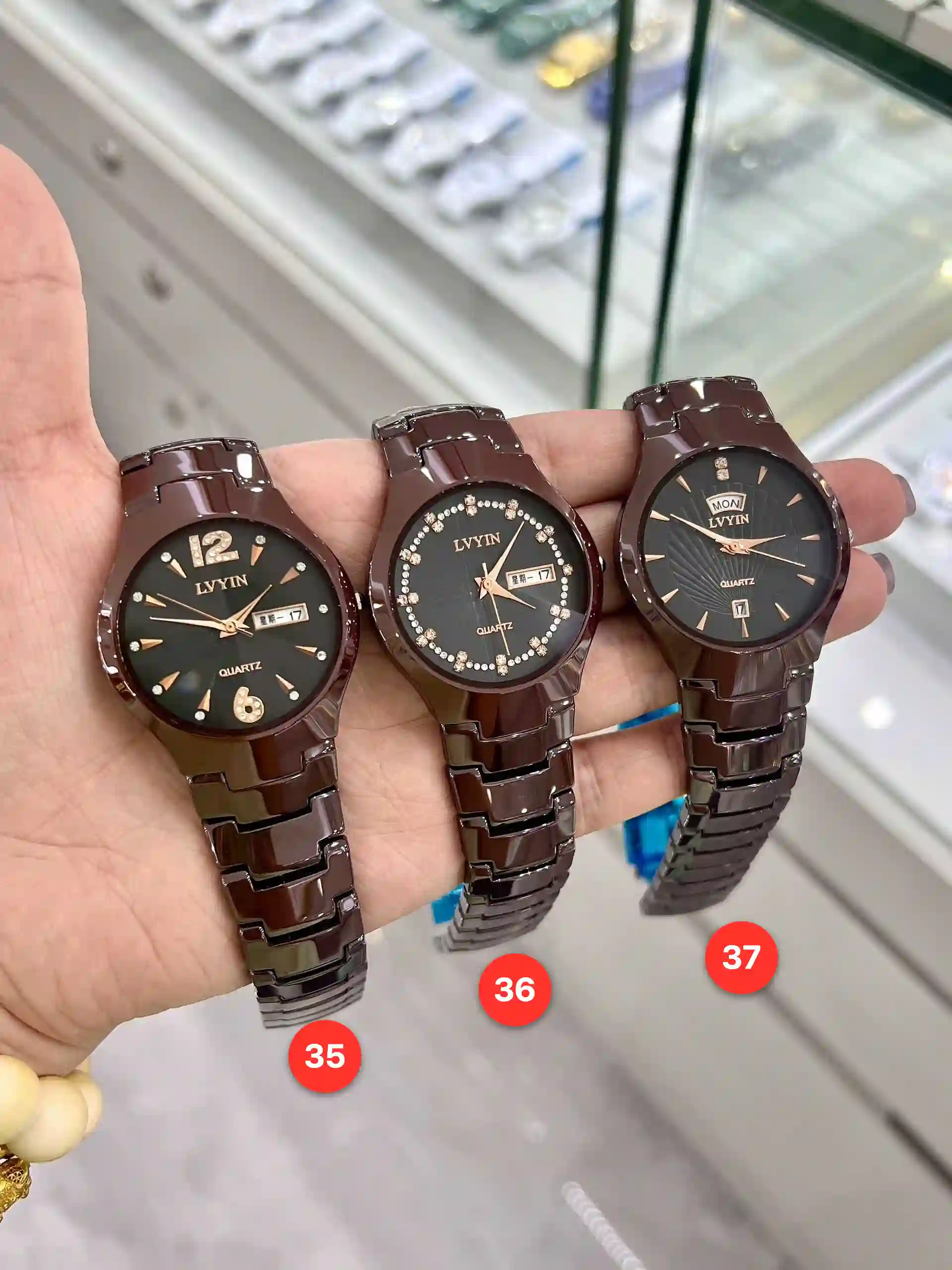 Men's ceramic quartz watches available for wholesale model 1