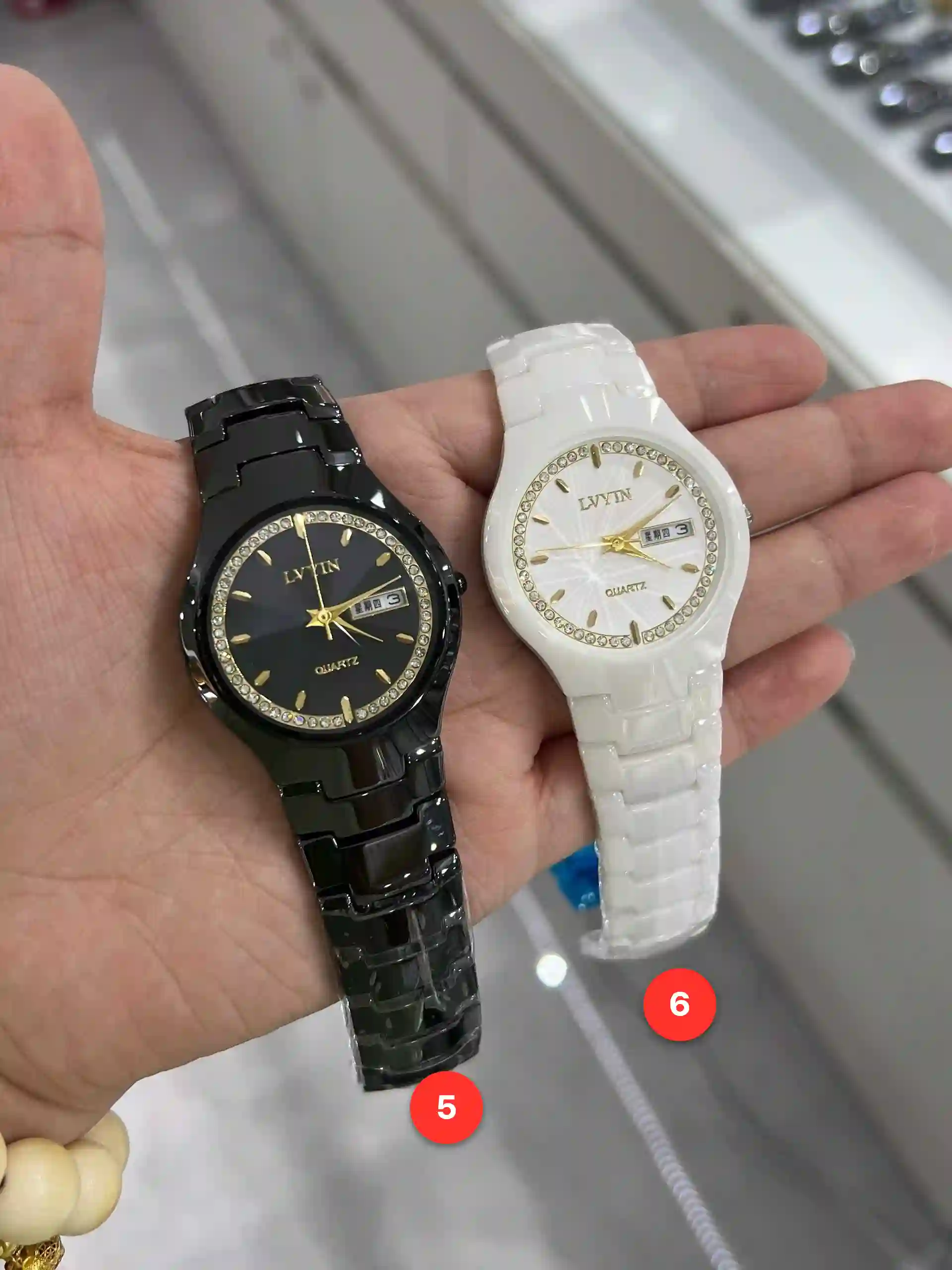 Men's ceramic quartz watches available for wholesale model 1