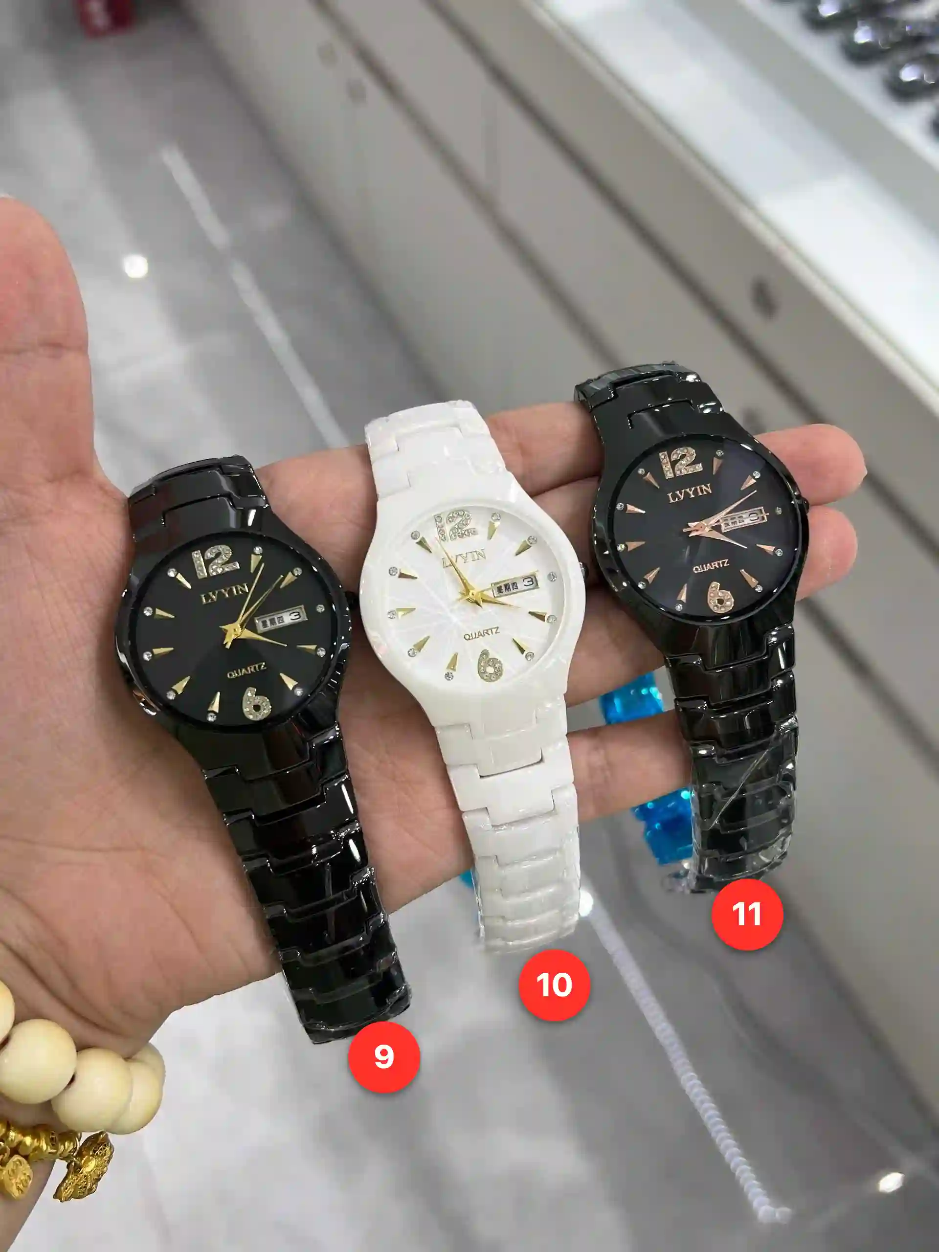 Men's ceramic quartz watches available for wholesale model 1