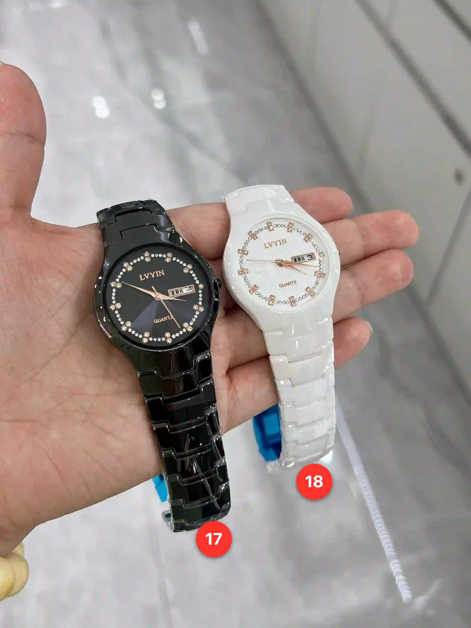 Men's ceramic quartz watches available for wholesale model 1