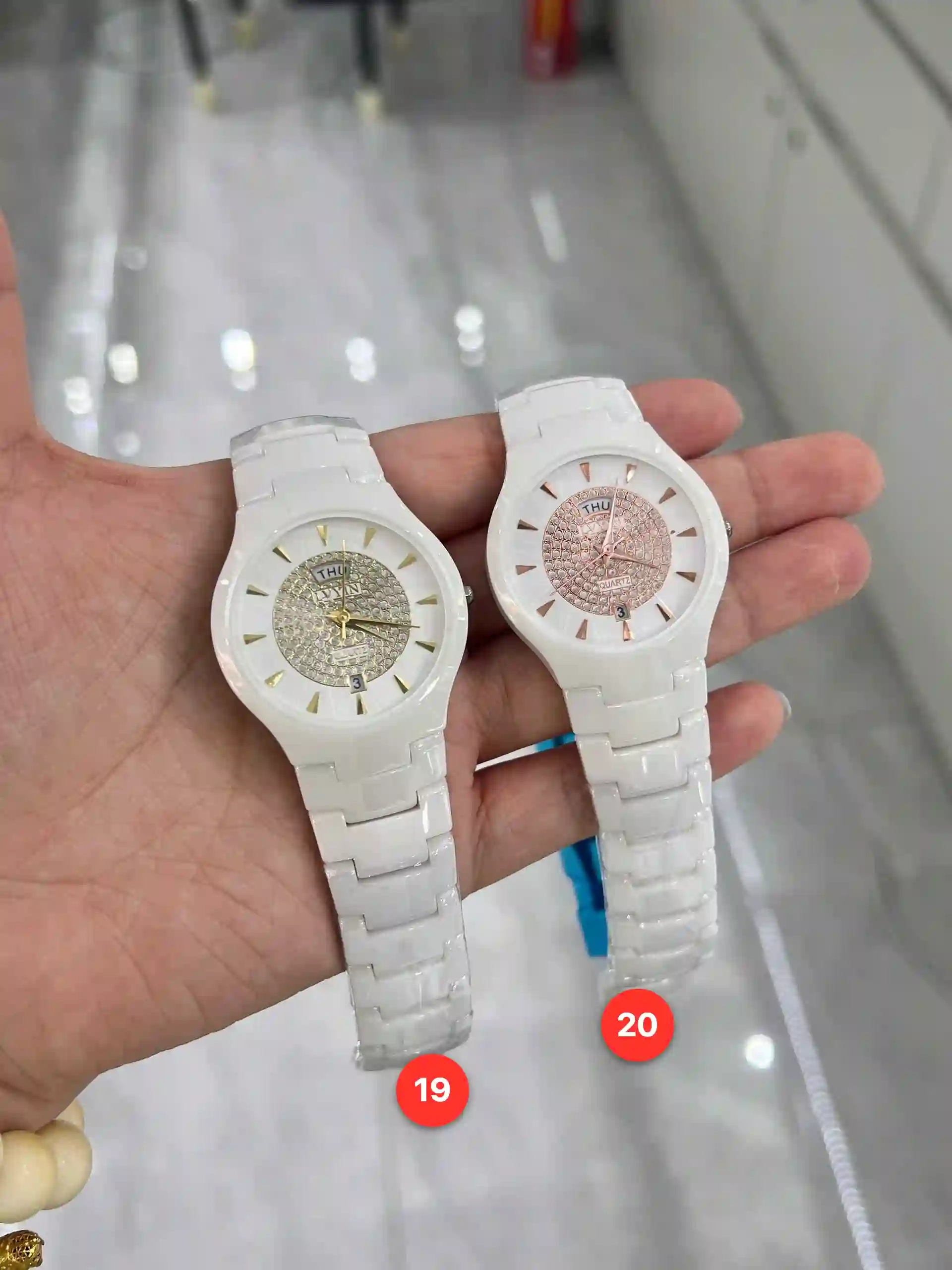 Men's ceramic quartz watches available for wholesale model 1