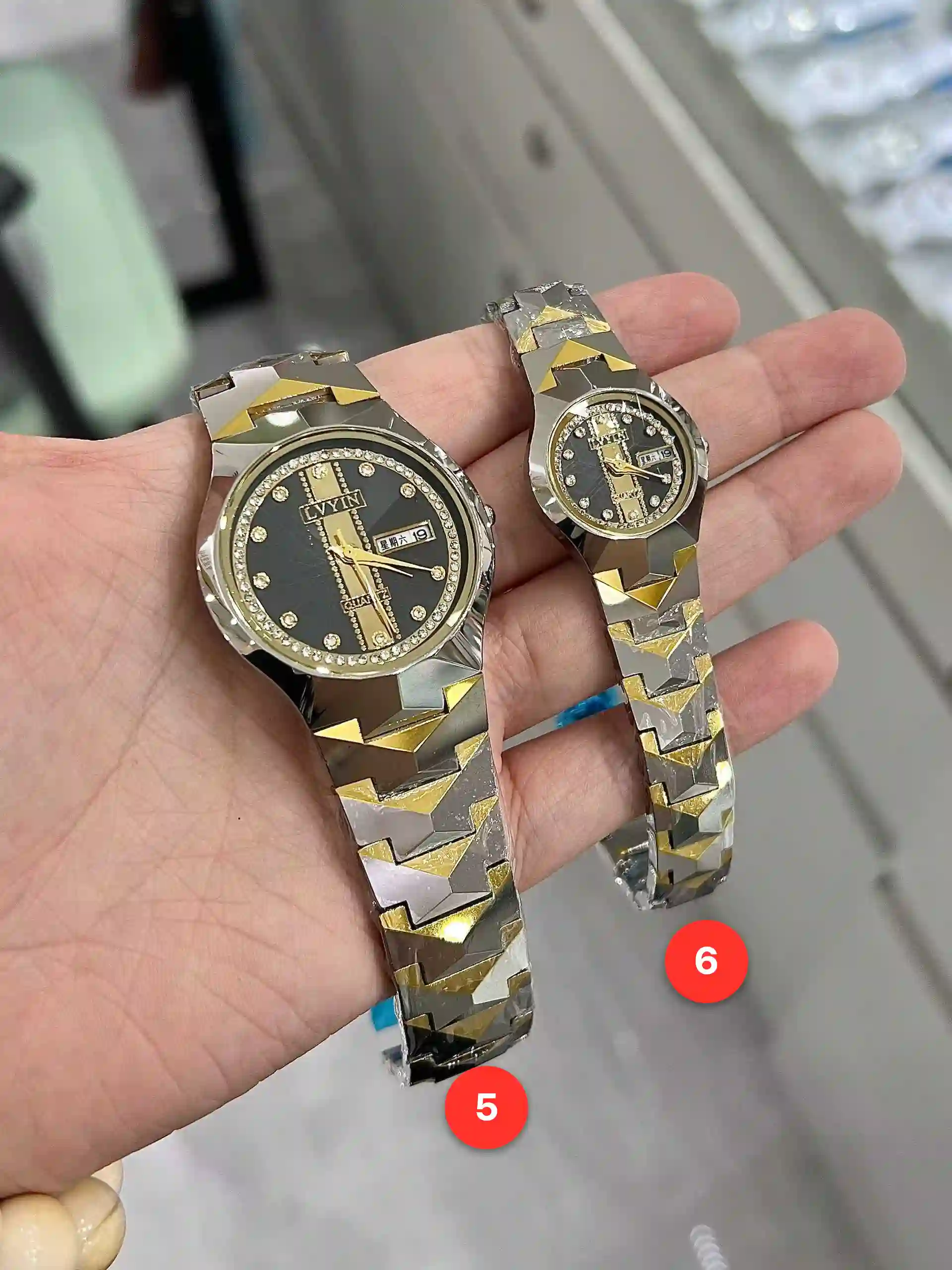 Couple ceramic quartz watches available for wholesale model 1