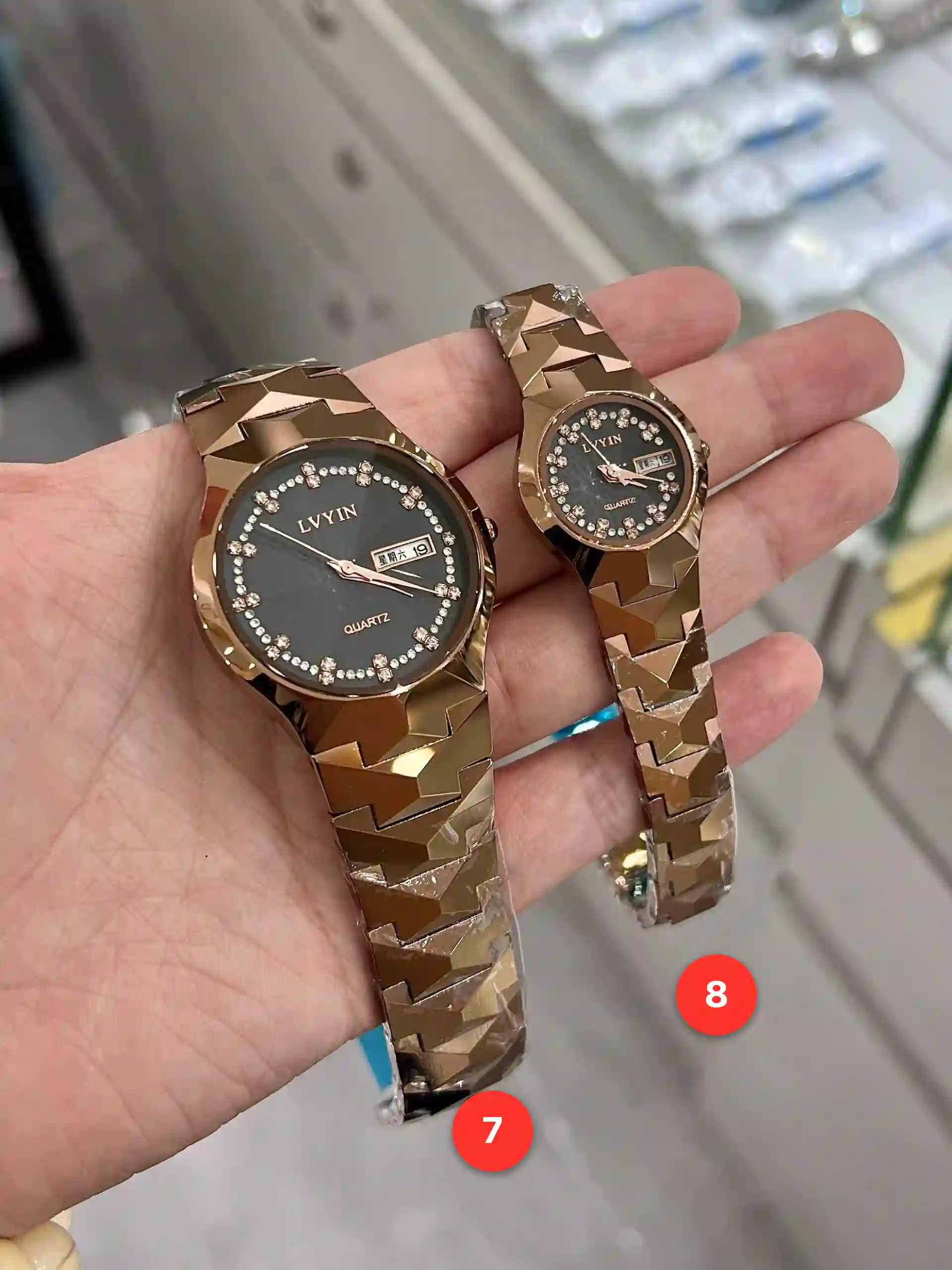 Couple ceramic quartz watches available for wholesale model 1