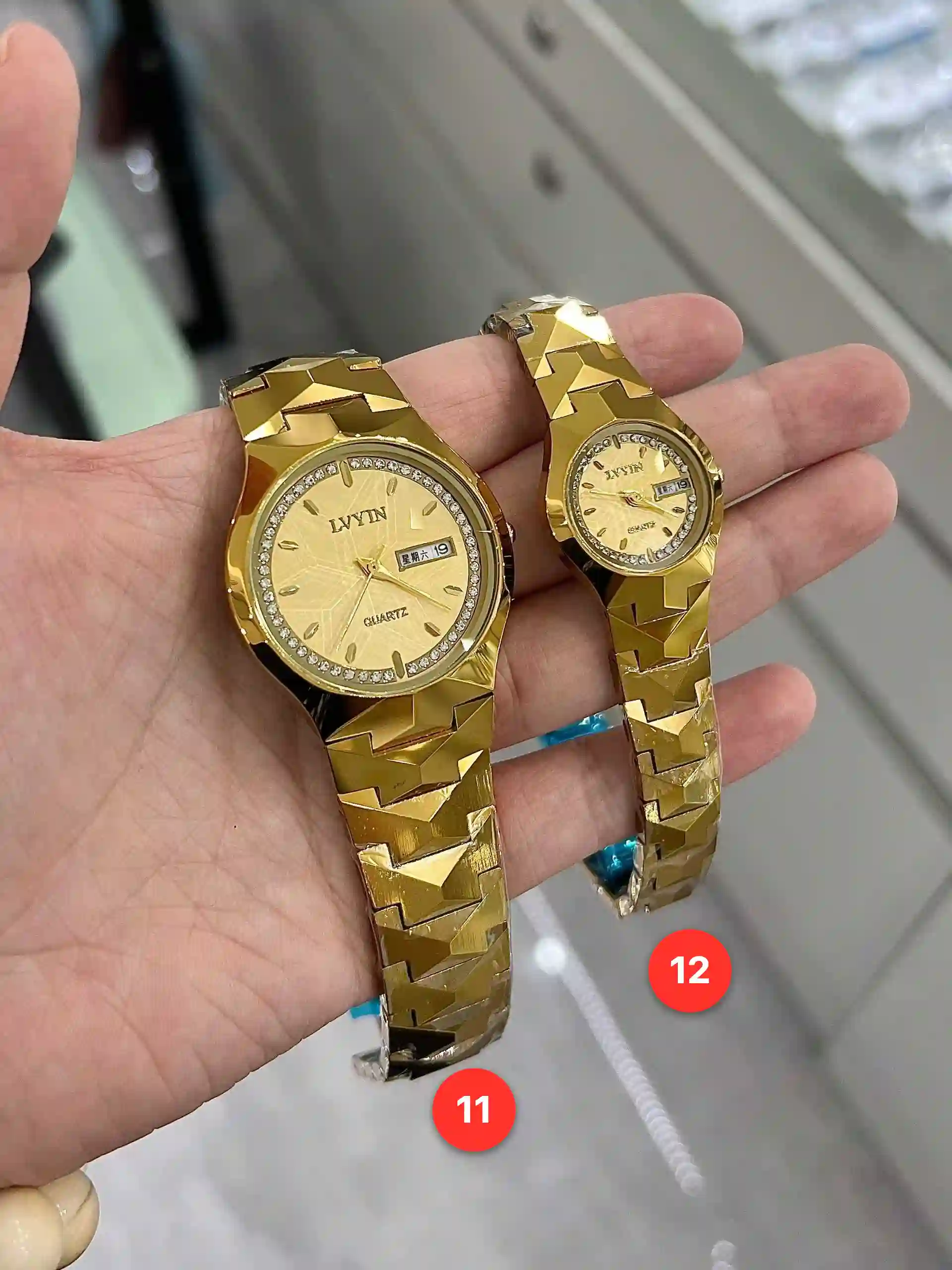Couple ceramic quartz watches available for wholesale model 1