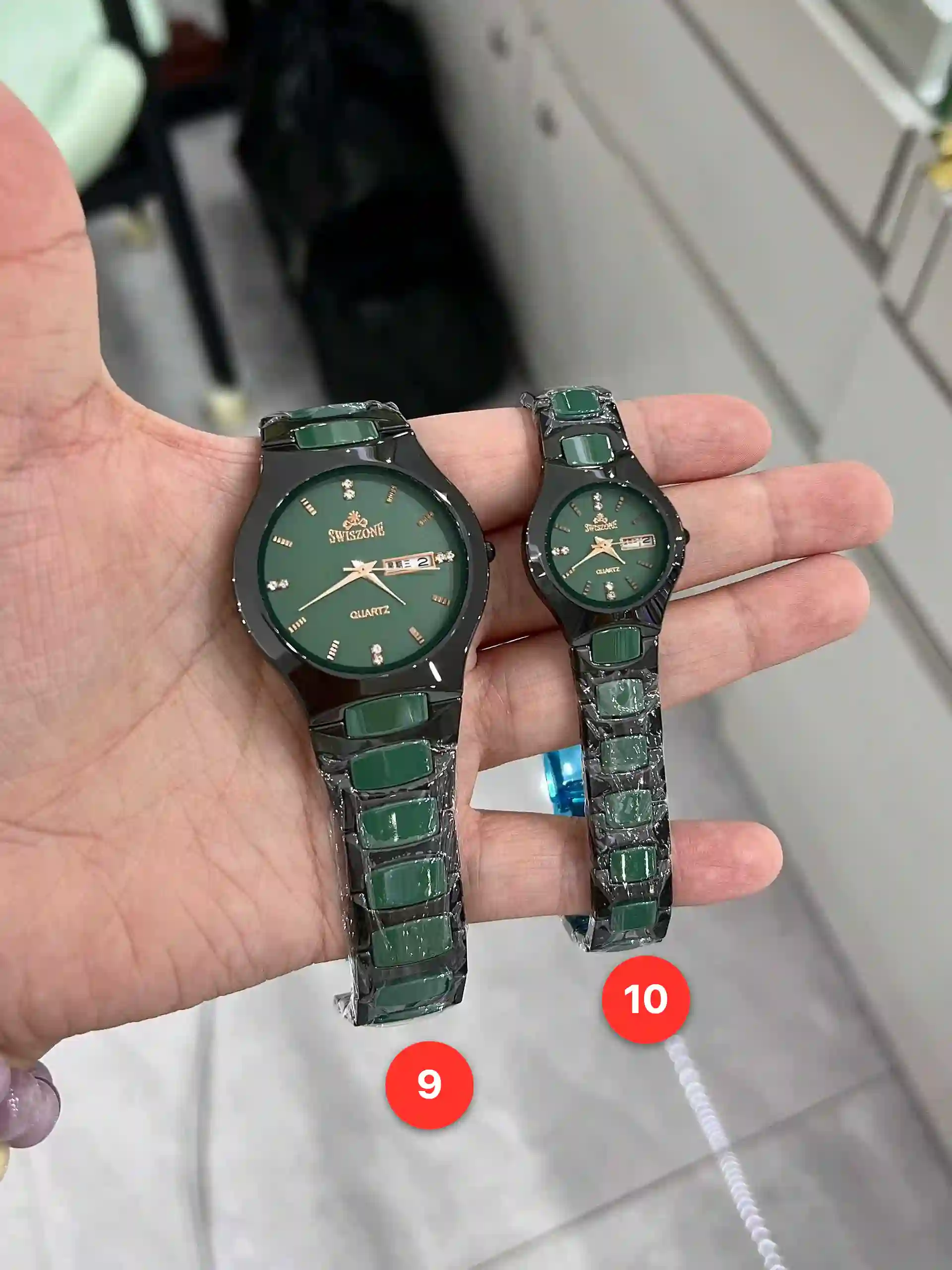Couple ceramic quartz watches available for wholesale model 1