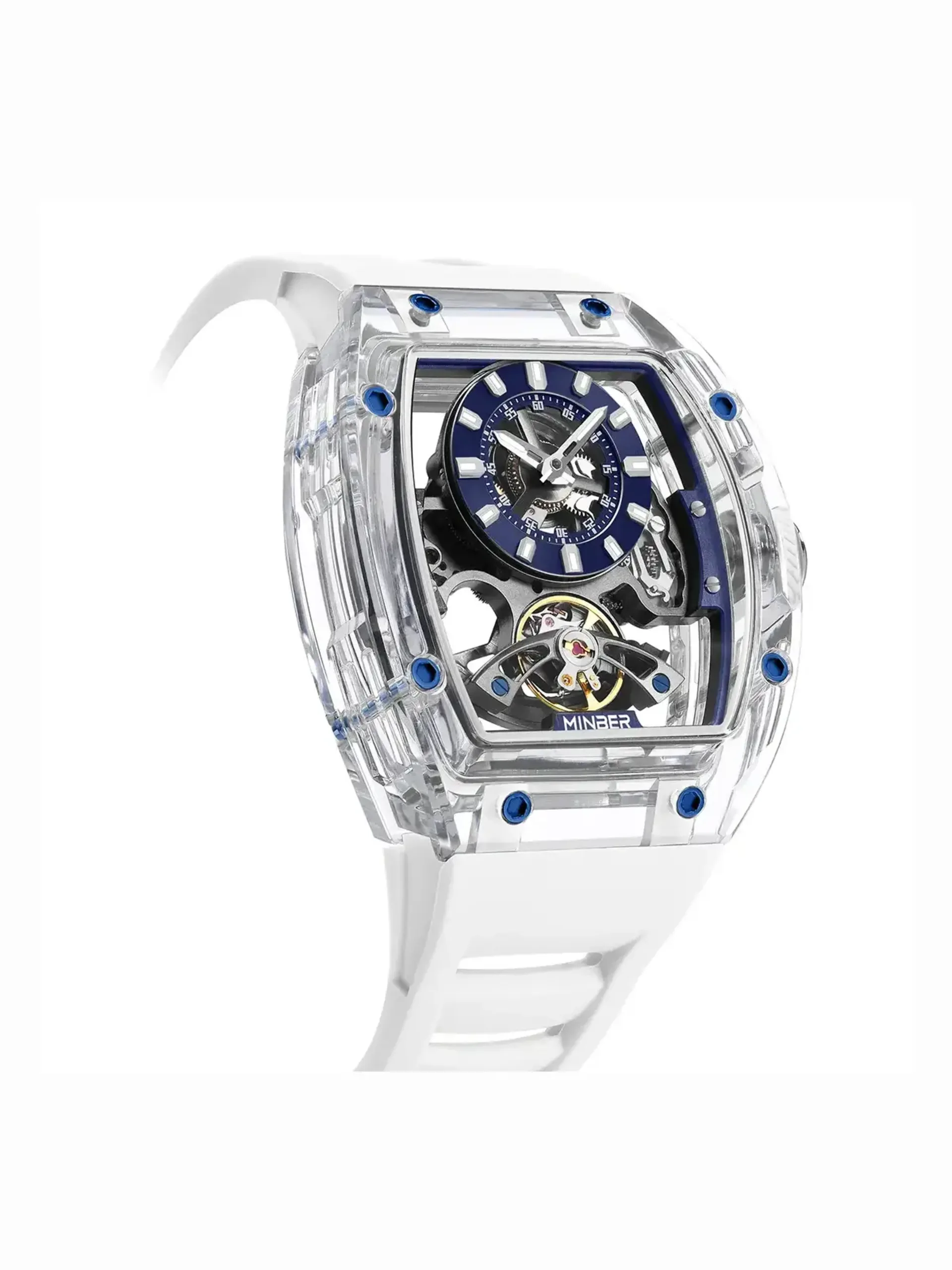 Men's 316L sapphire silicone automatic watches available for wholesale model 1