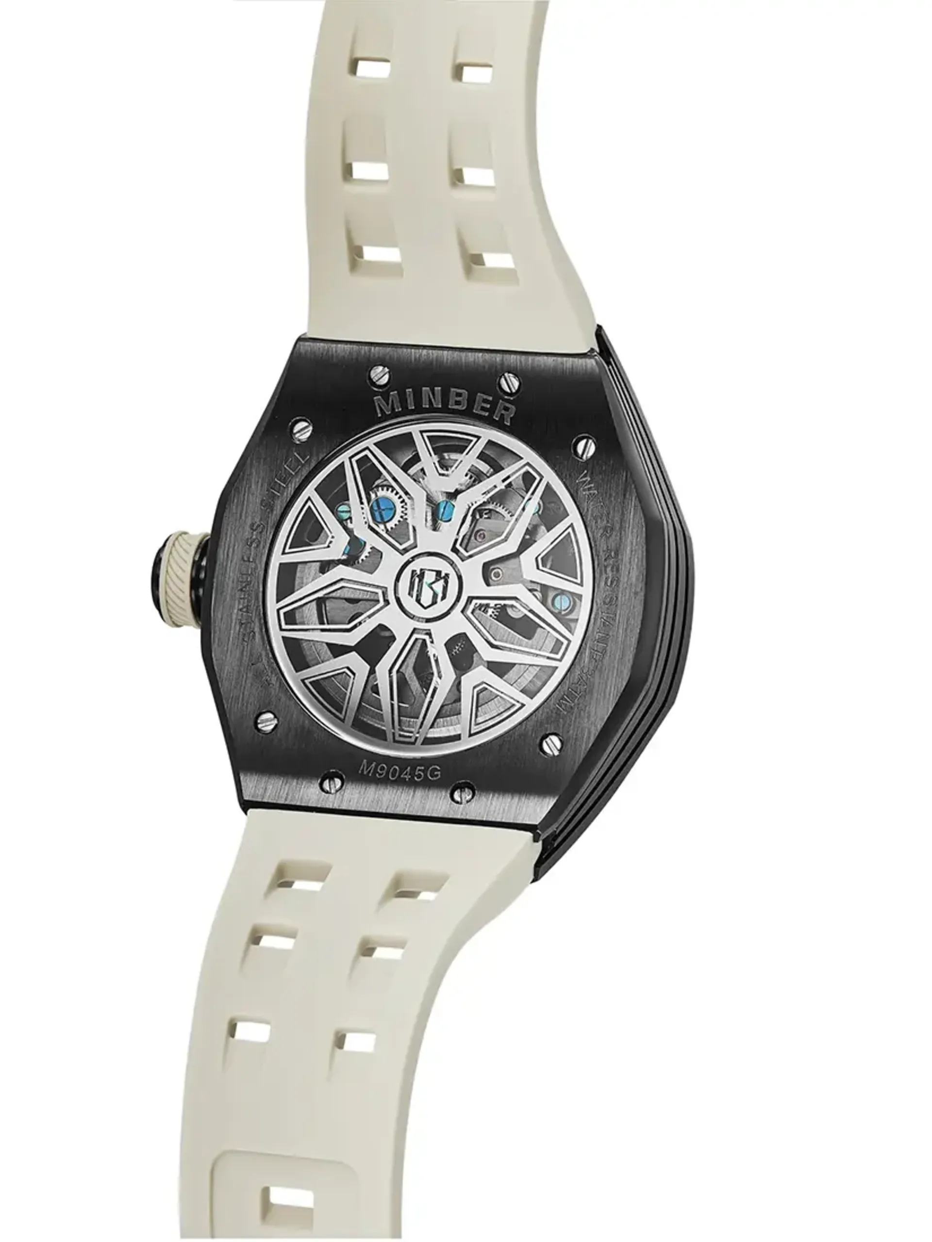 Men's 316L sapphire silicone automatic watches available for wholesale model 1