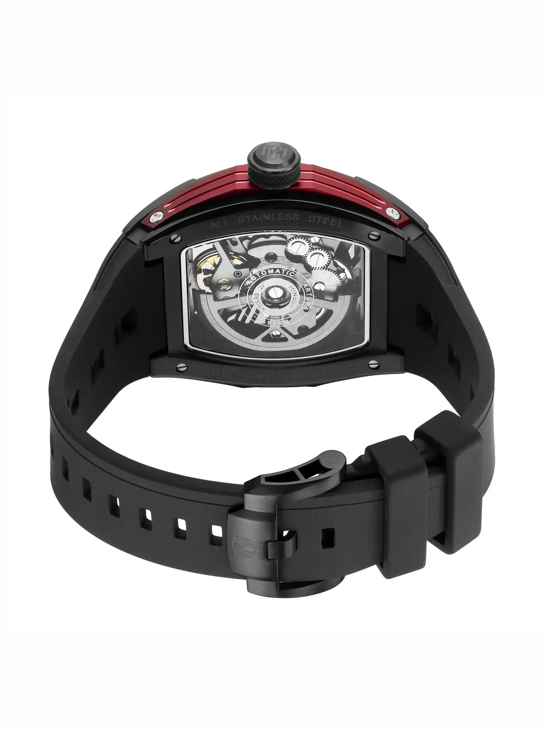 Men's 316L sapphire silicone automatic watches available for wholesale model 1