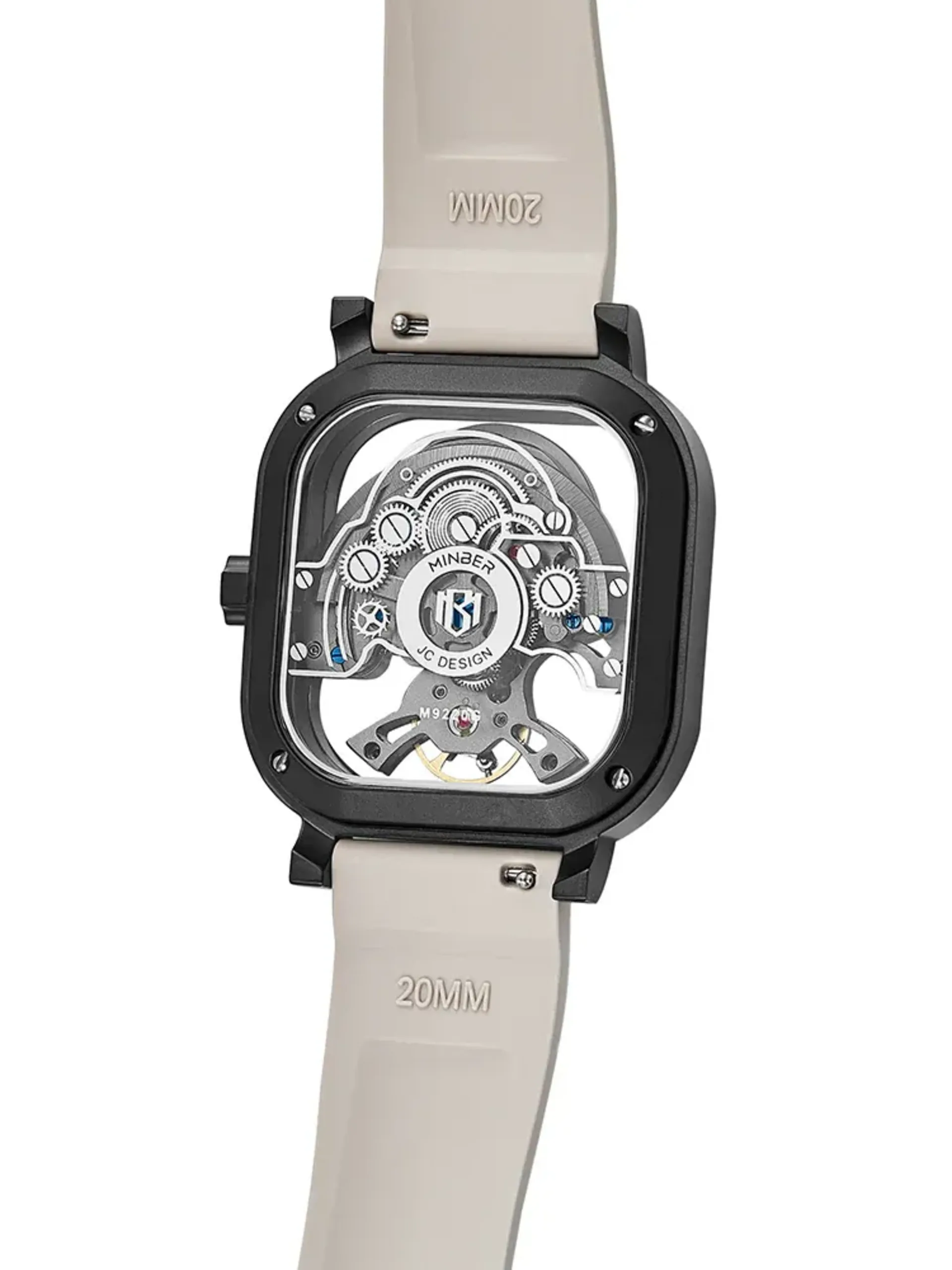 Men's 316L sapphire silicone automatic watches available for wholesale model 1