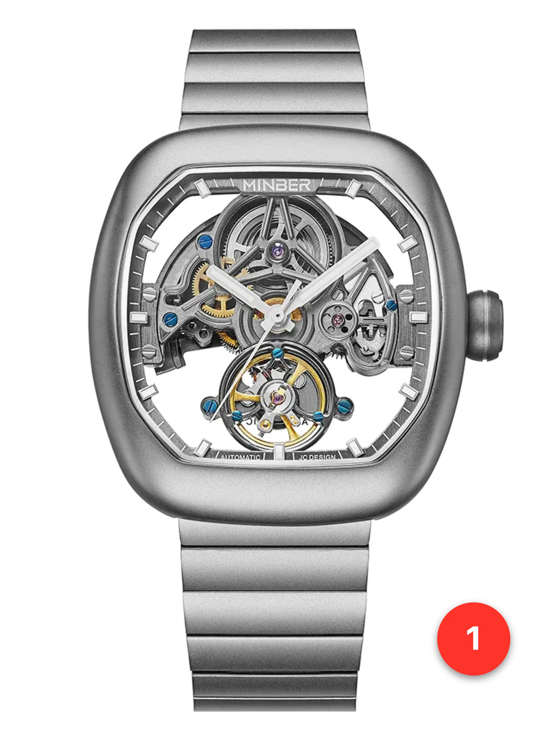 Men's 316L sapphire stainless steel automatic watches available for wholesale model 1