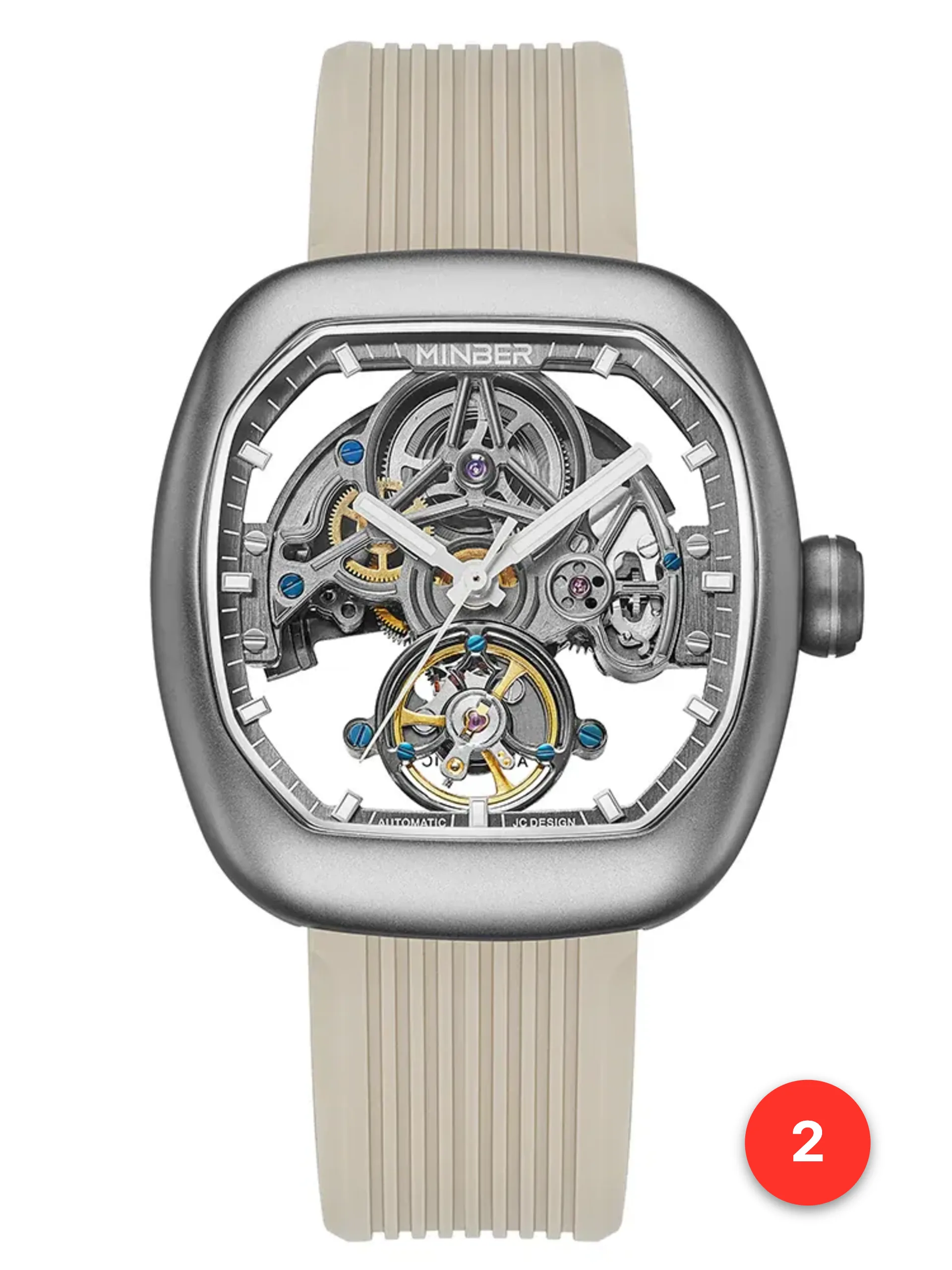 Men's 316L sapphire stainless steel automatic watches available for wholesale model 1