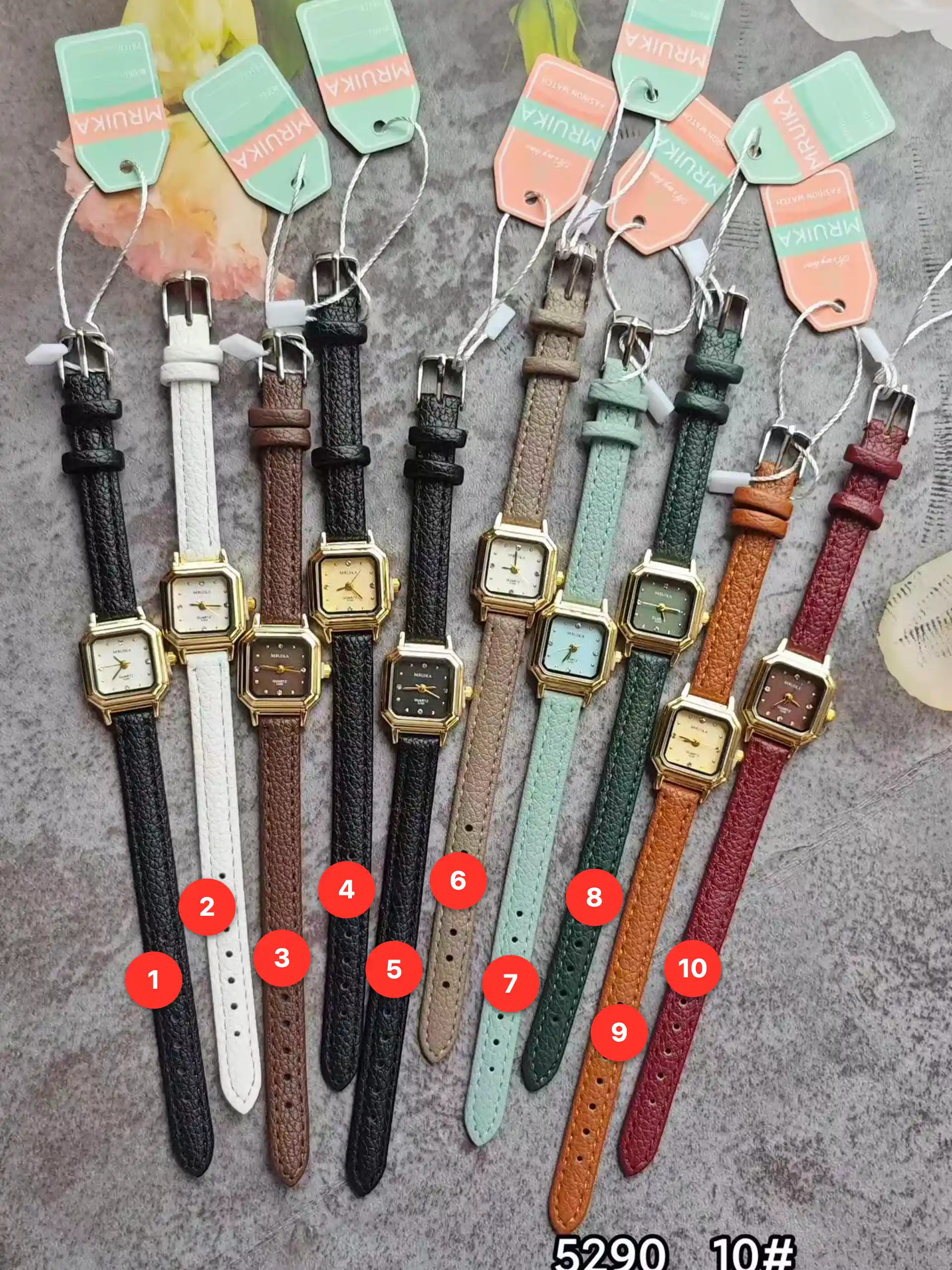 Women's leather quartz watches available for wholesale model 1