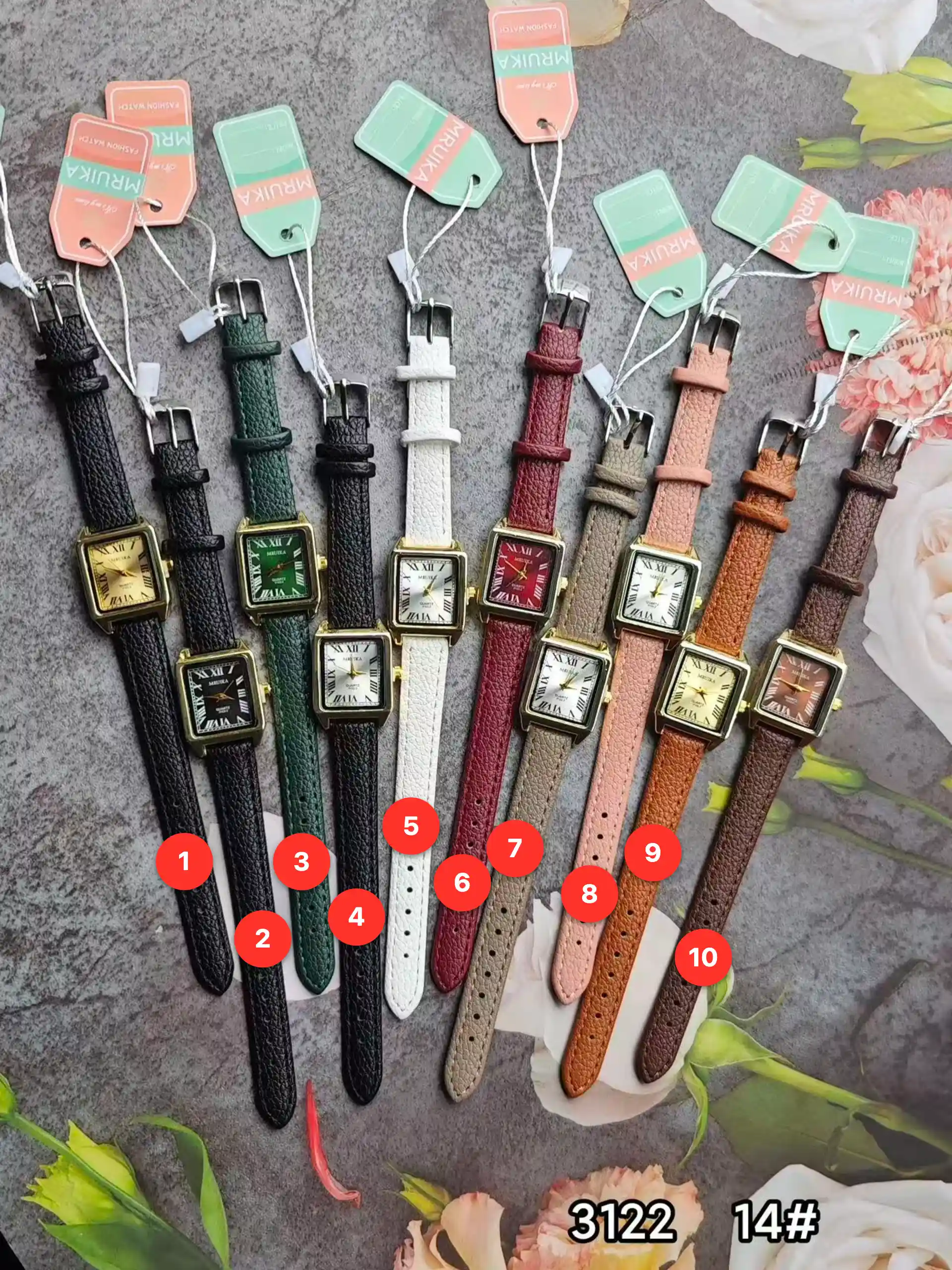 Women's leather quartz watches available for wholesale model 1