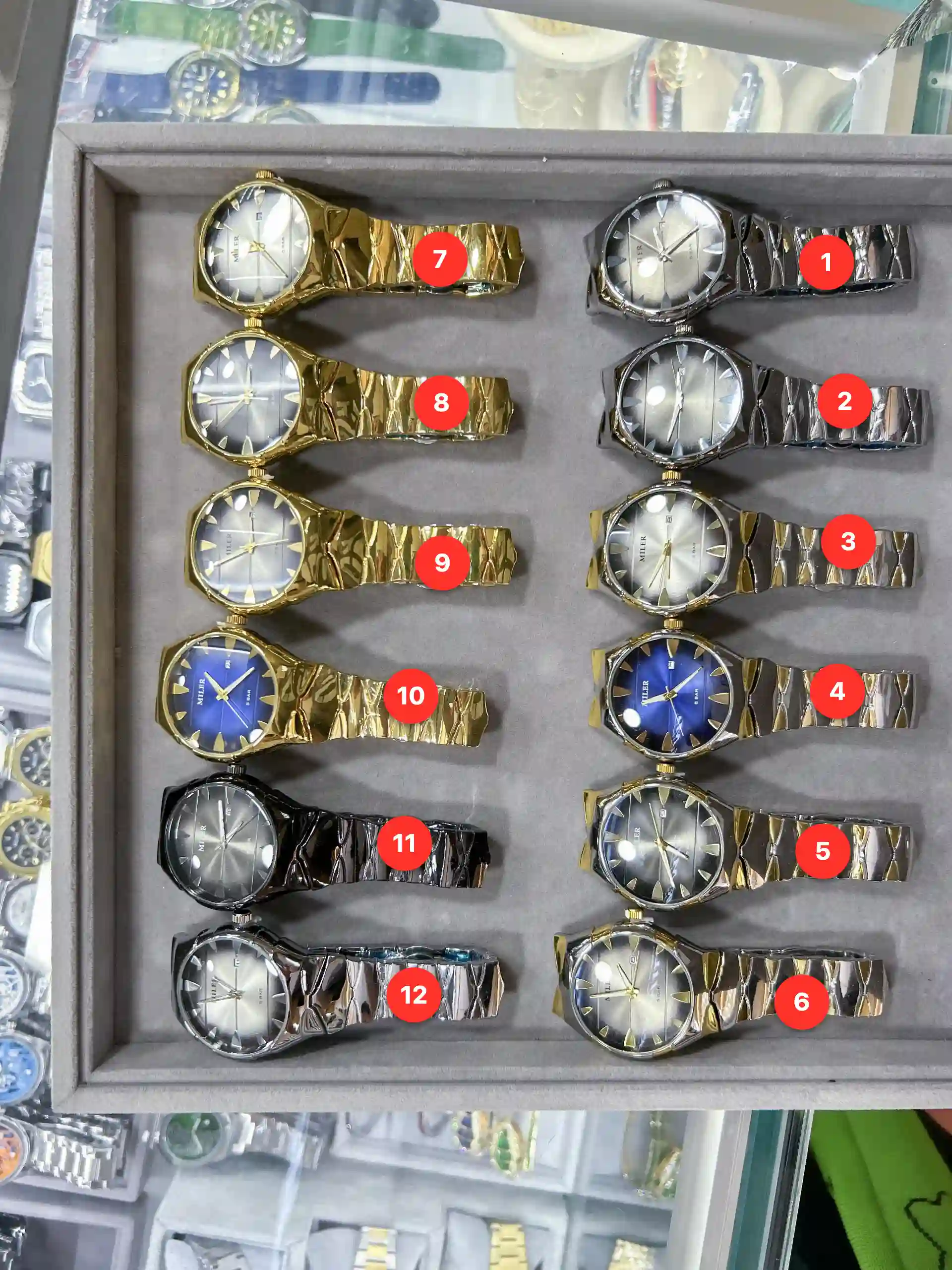 Men's stainless steel quartz watches available for wholesale model 1
